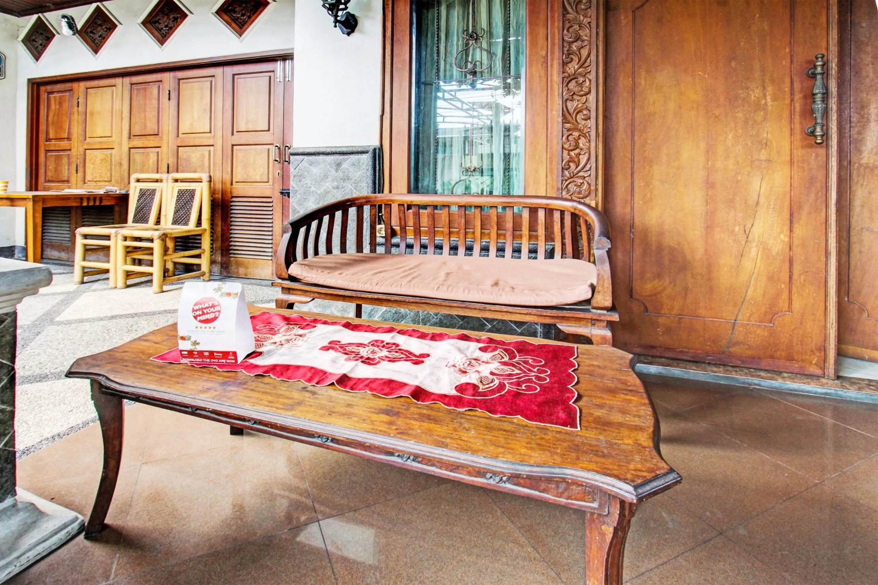 Lobby or reception in OYO Life 93247 Pondok Pariwisata