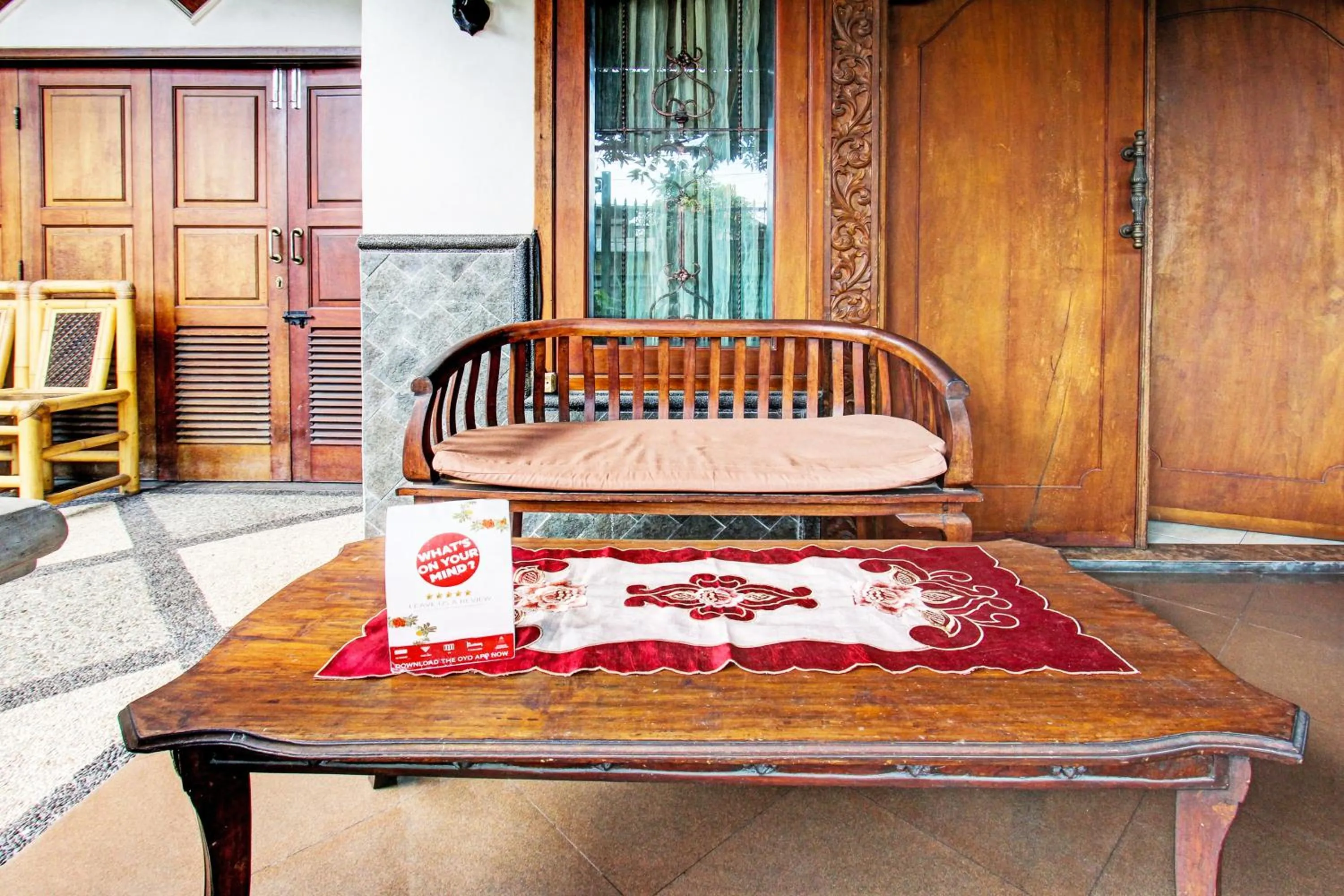 Lobby or reception in OYO Life 93247 Pondok Pariwisata