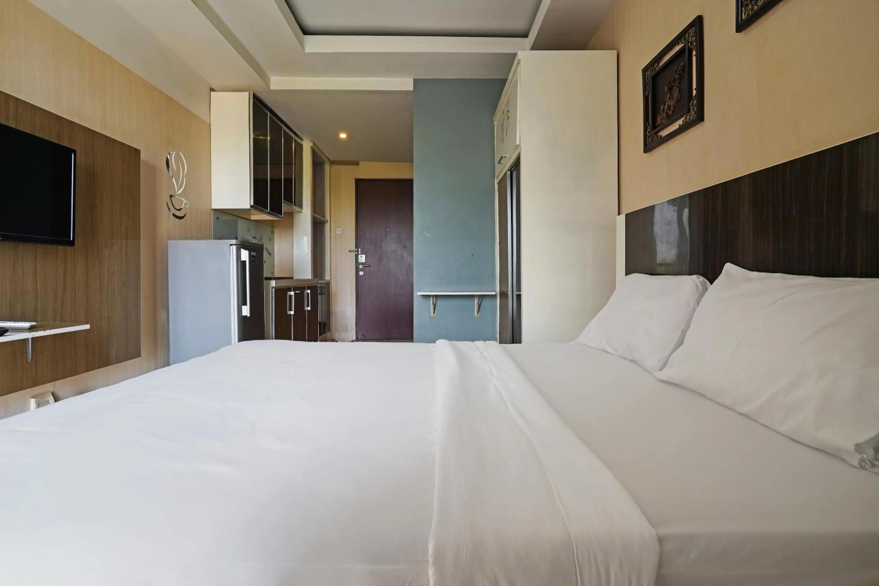 Bedroom, Bed in OYO Life 93251 Apartement Gateway Cicadas By Alugada