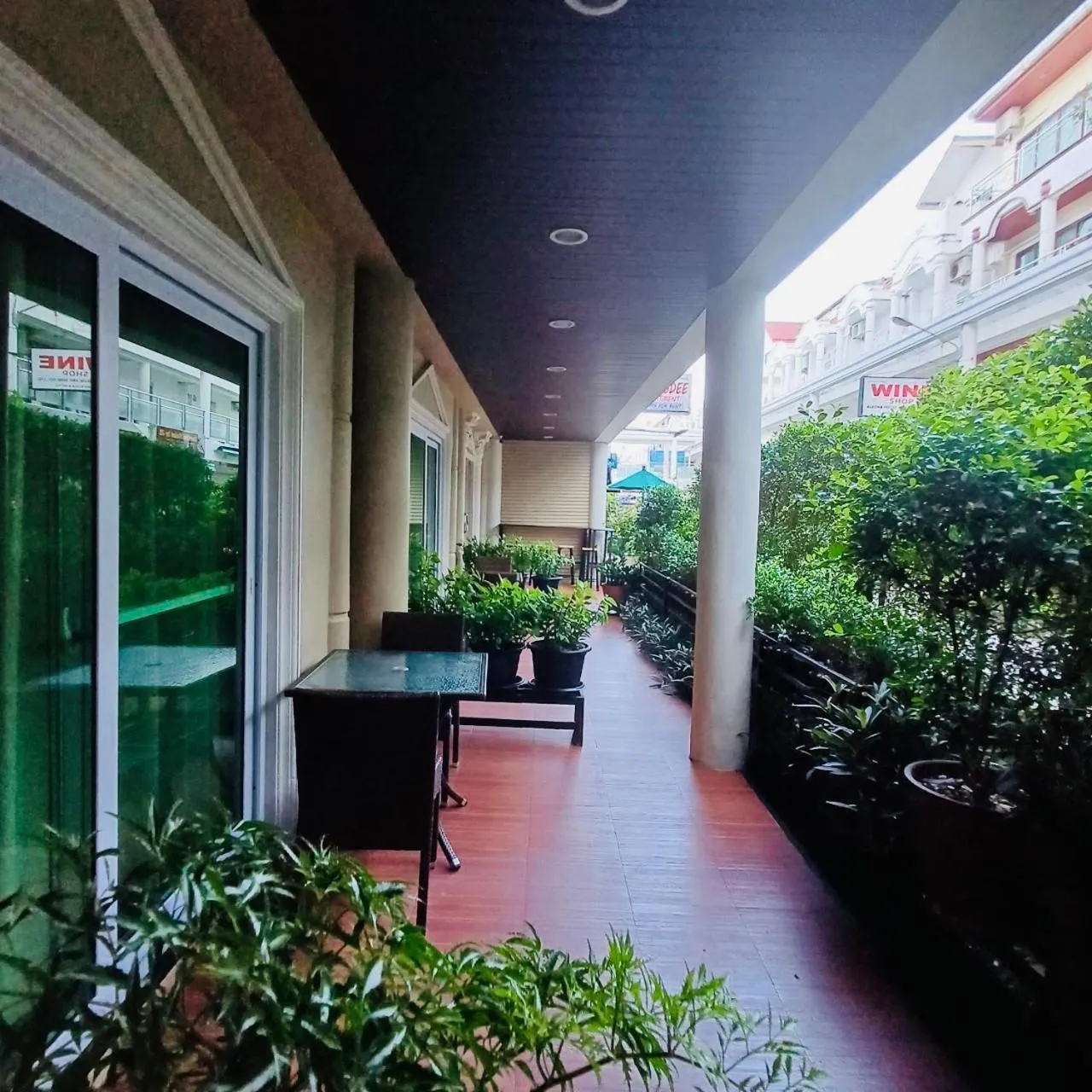 Balcony/Terrace in Sawasdee Apartment Patong