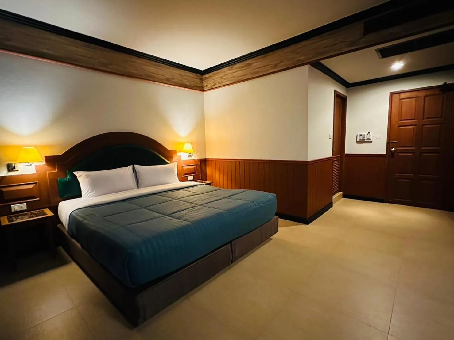 Photo of the whole room, Bed in Sawasdee Apartment Patong
