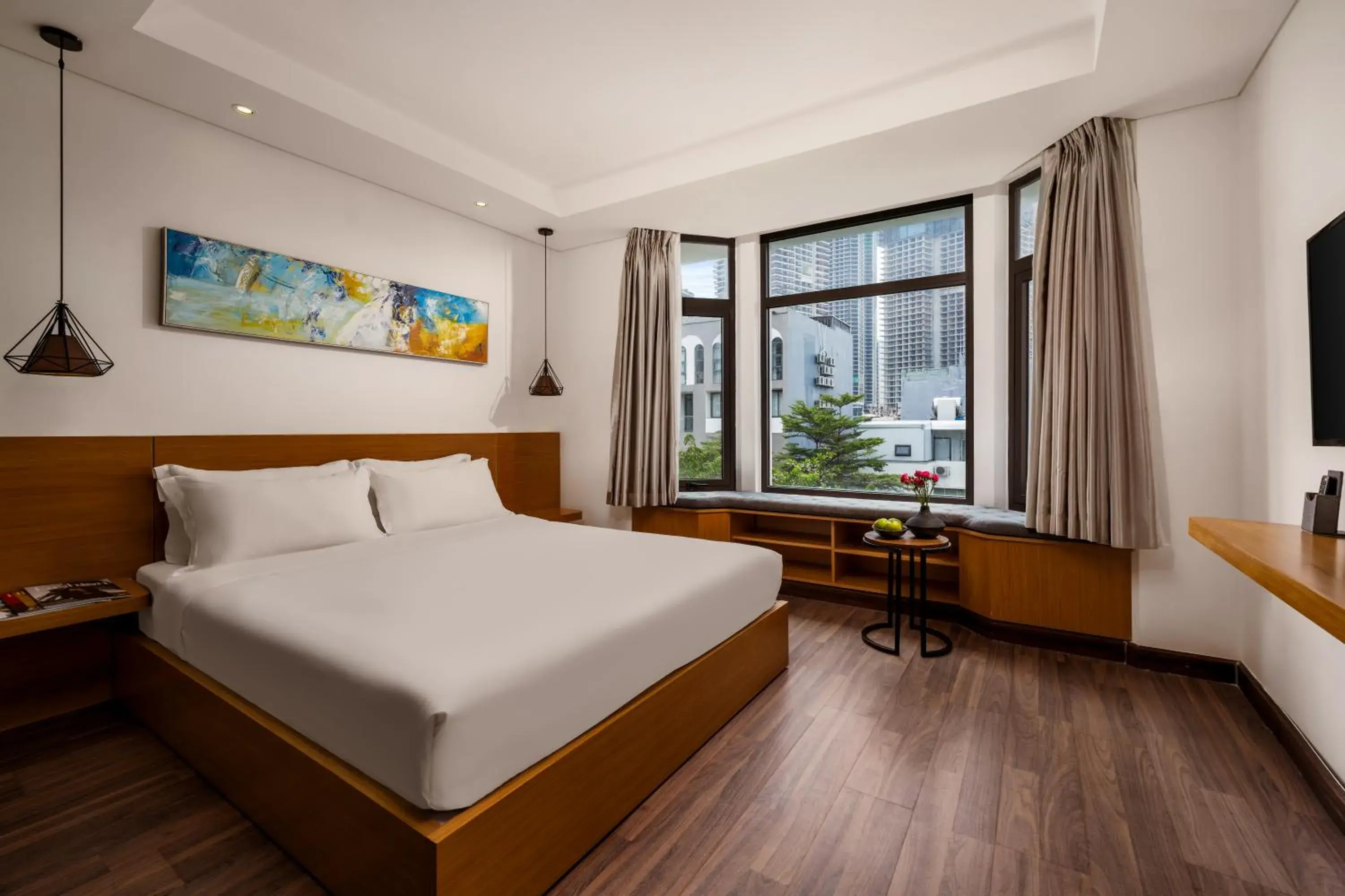 Bed in Brilliant Majestic Hotel Bed in Brilliant Majestic Hotel