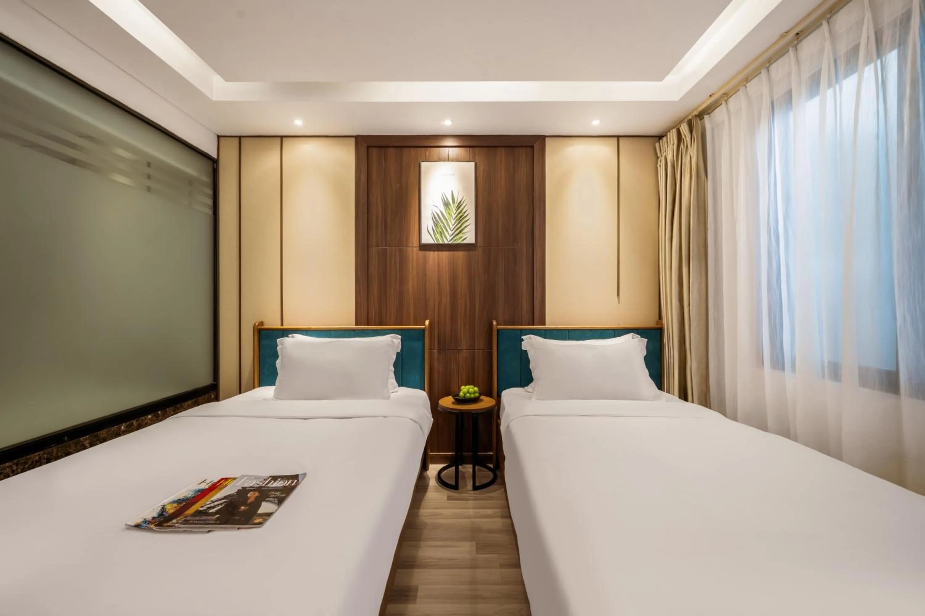 Bed in Brilliant Majestic Hotel