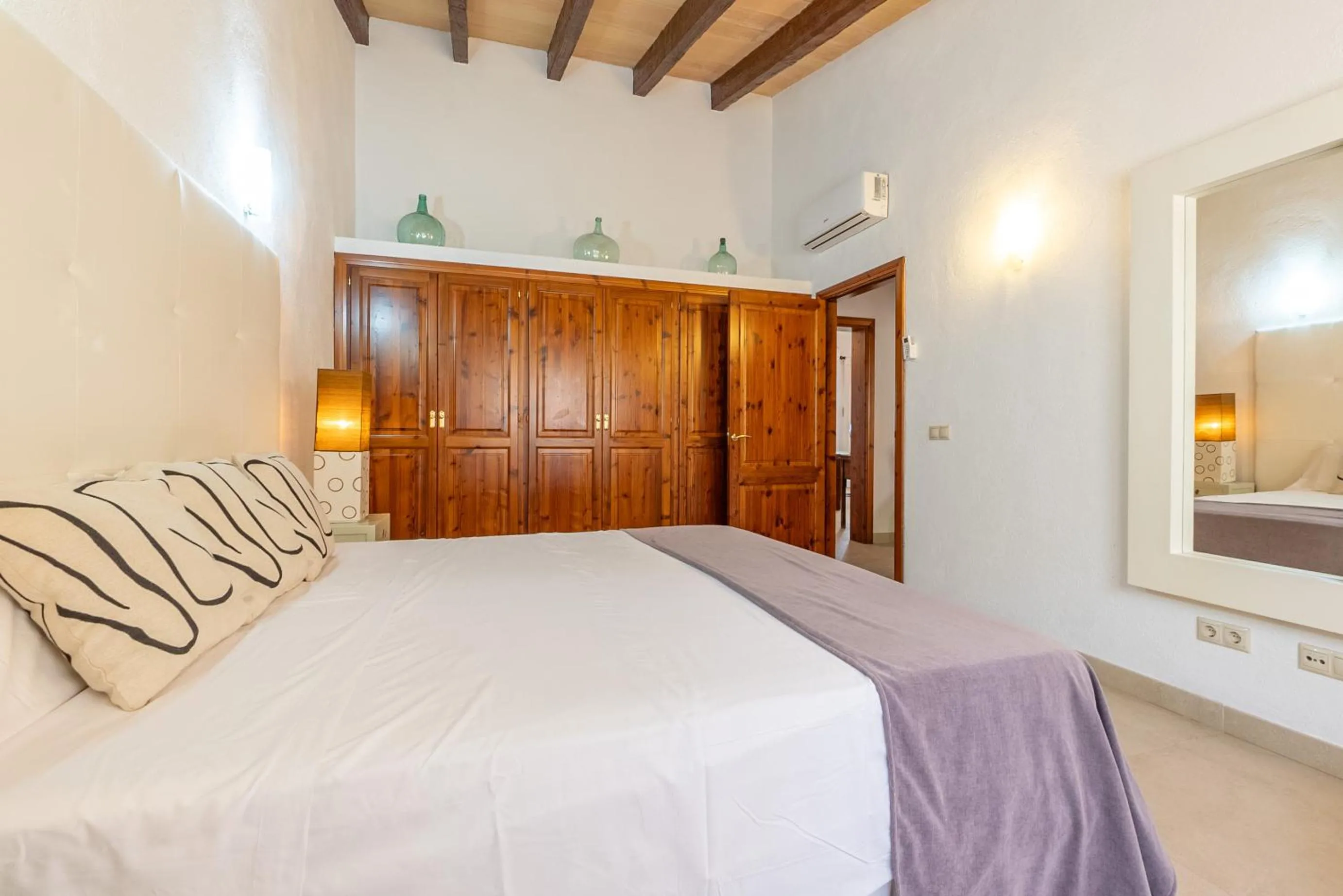 Bedroom, Bed in Villa Muro Garden
