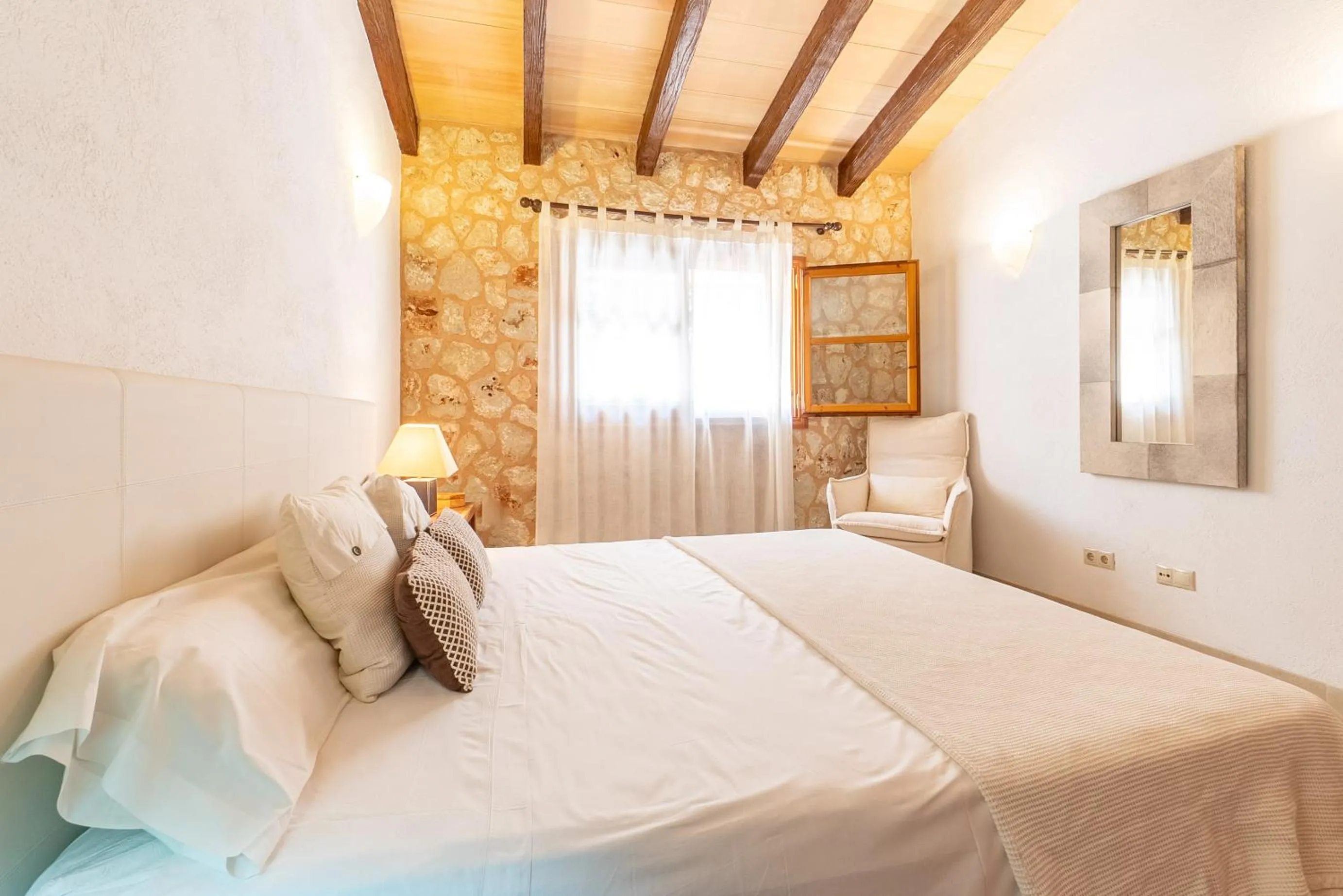 Bed in Villa Muro Garden