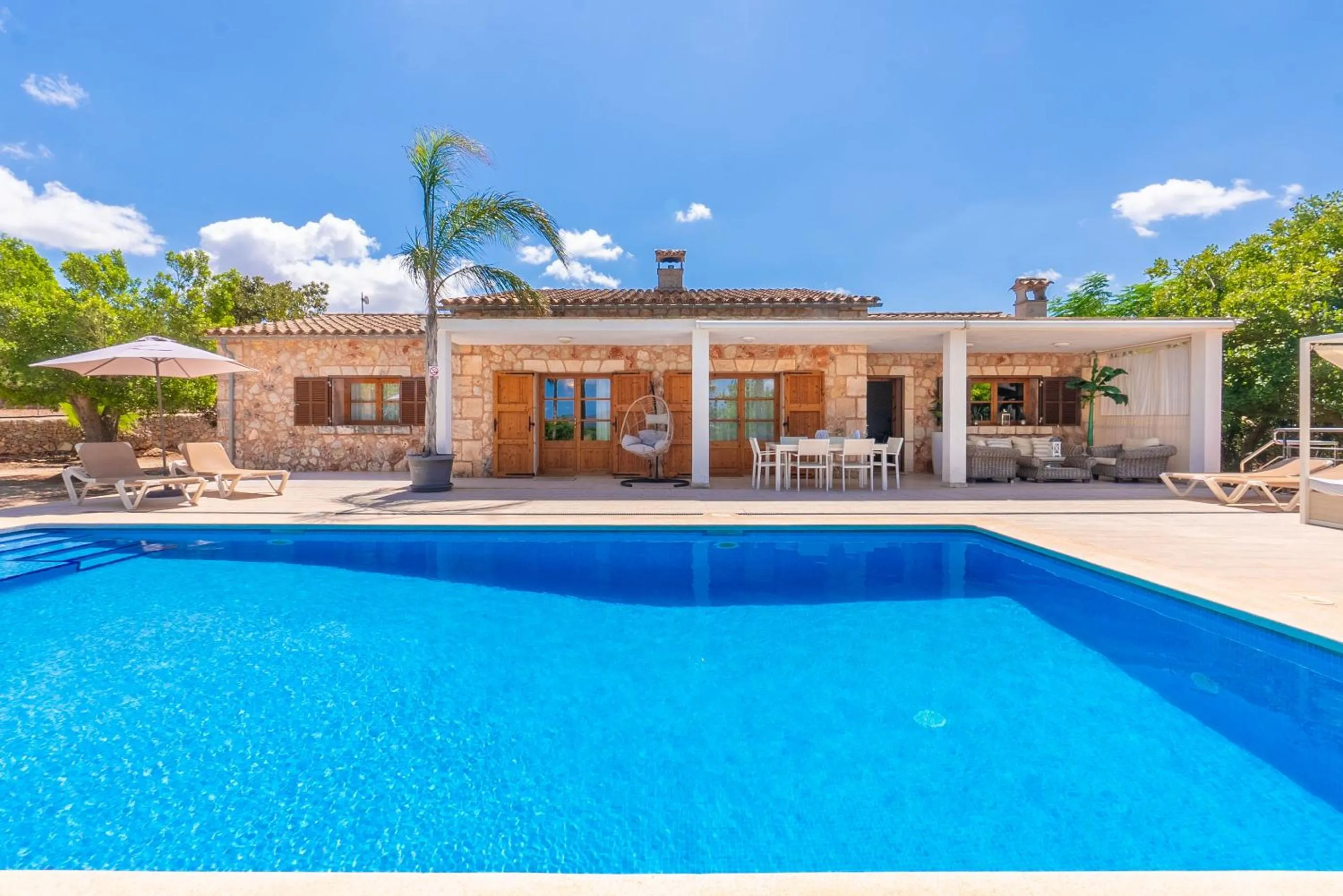 Pool view in Villa Muro Garden