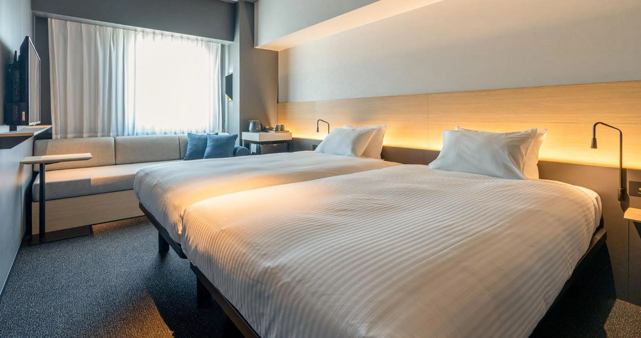 Bed in Grids Premium Hotel Kumamoto