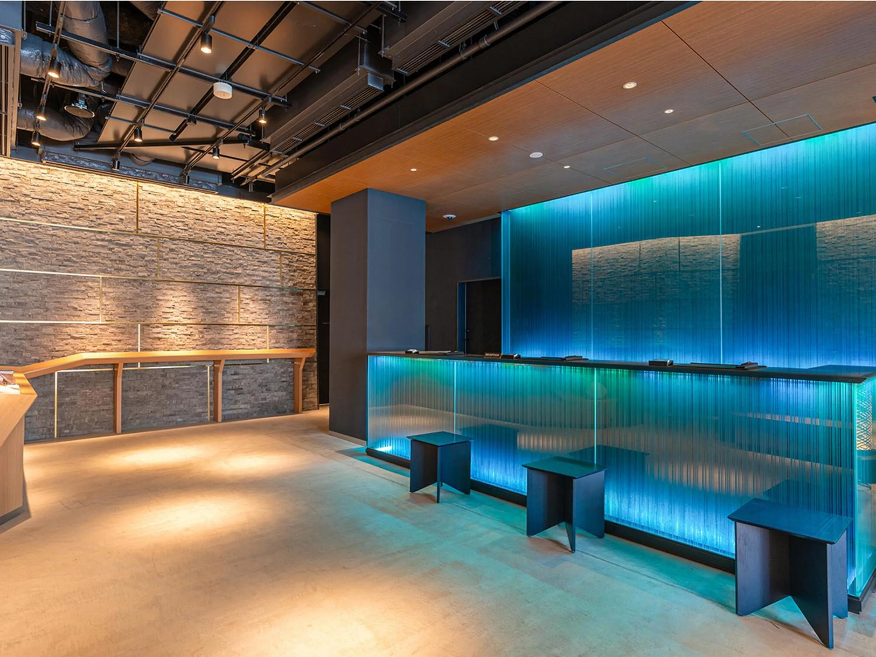 Lobby or reception in Grids Premium Hotel Kumamoto