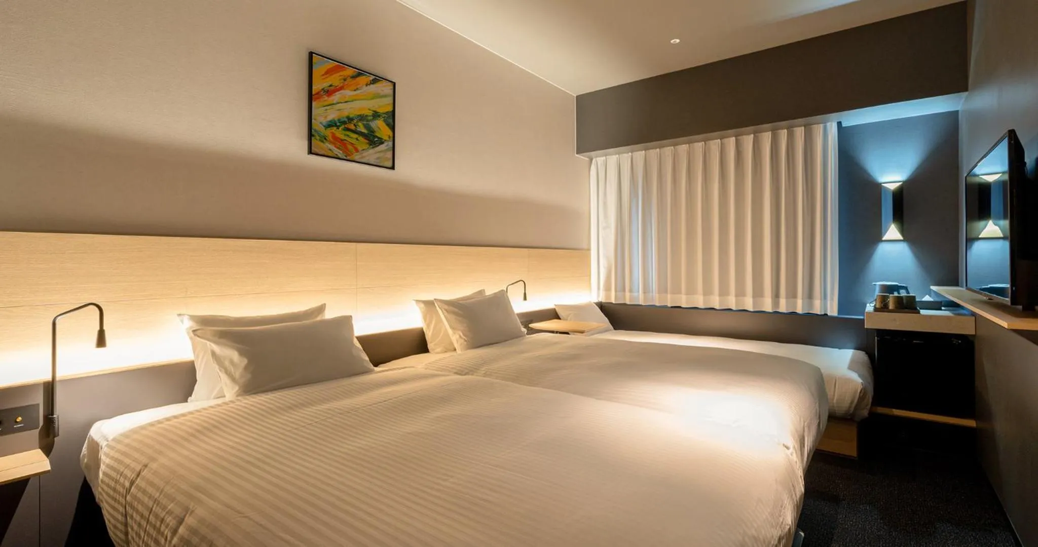 Bed in Grids Premium Hotel Kumamoto
