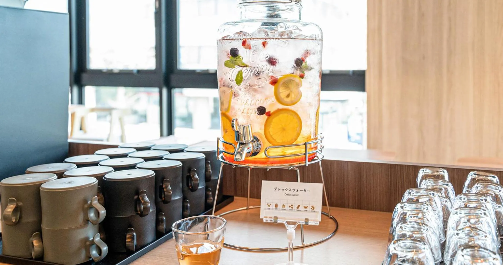 Lounge or bar in Grids Premium Hotel Kumamoto