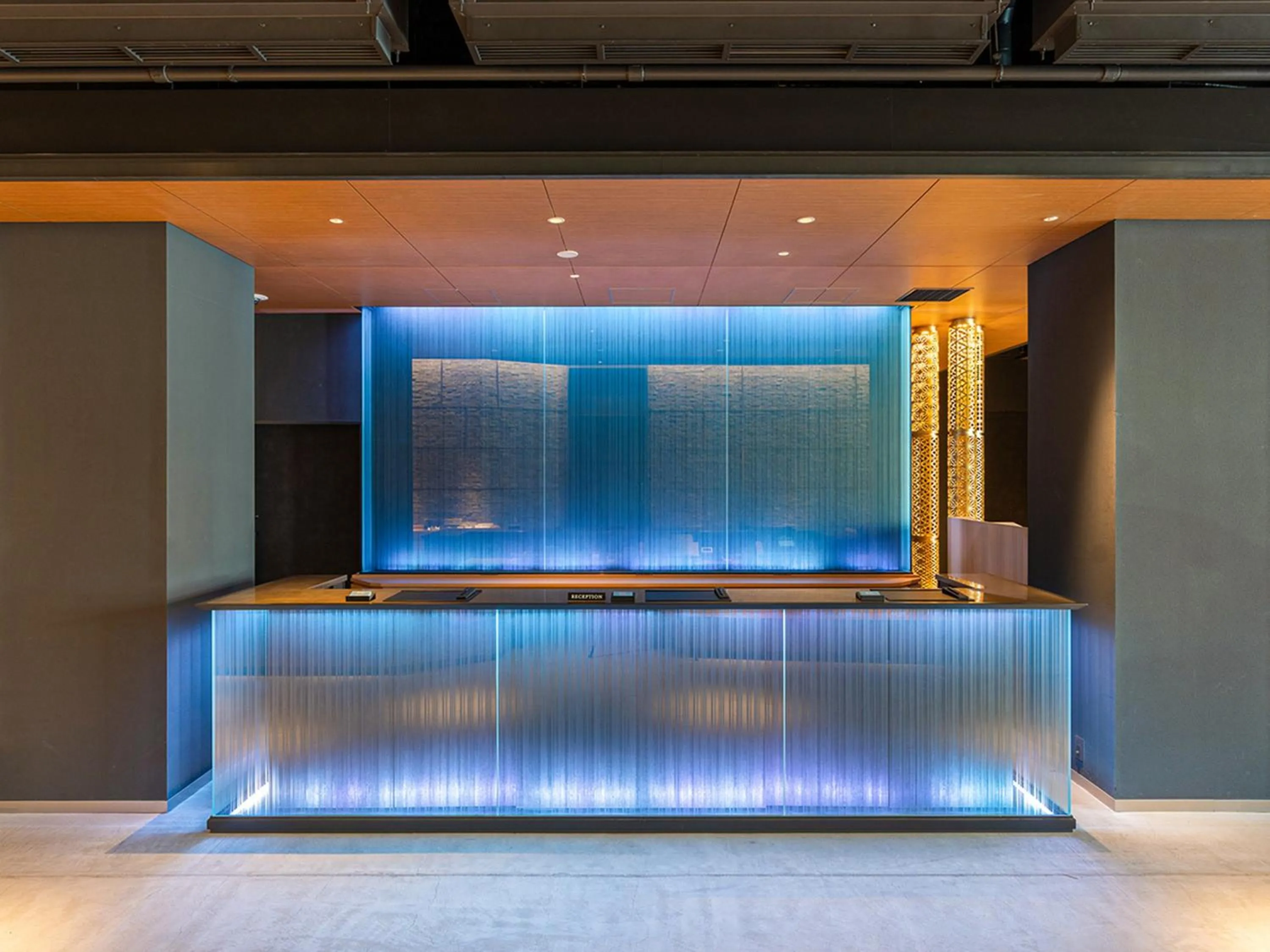 Lobby or reception in Grids Premium Hotel Kumamoto