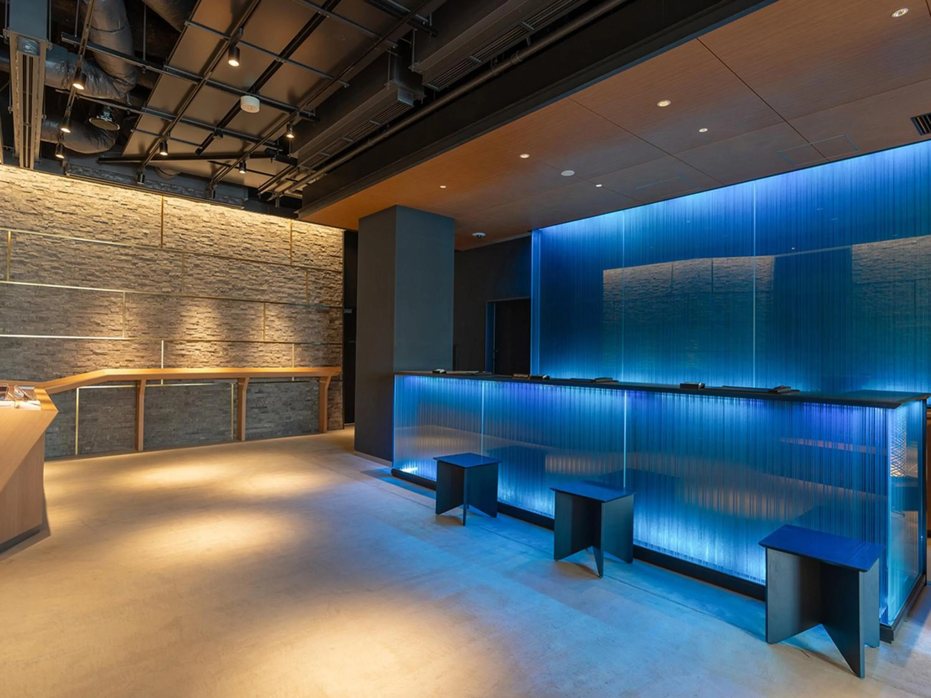 Lobby or reception in Grids Premium Hotel Kumamoto