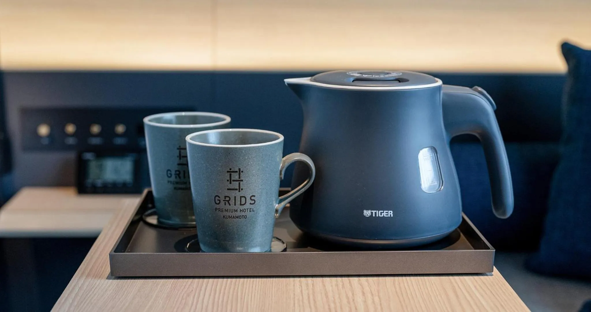 Coffee/tea facilities in Grids Premium Hotel Kumamoto