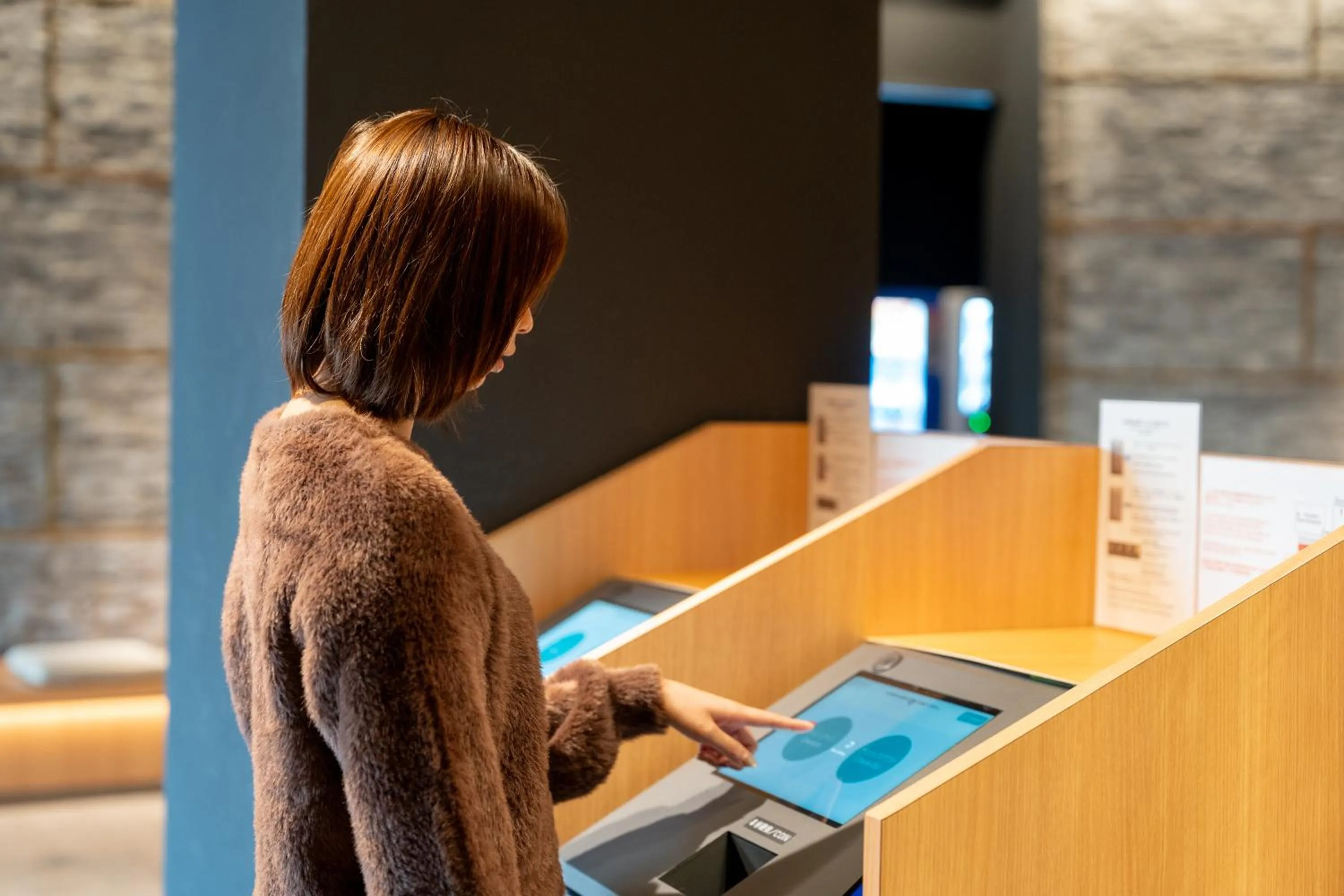 Lobby or reception in Grids Premium Hotel Kumamoto