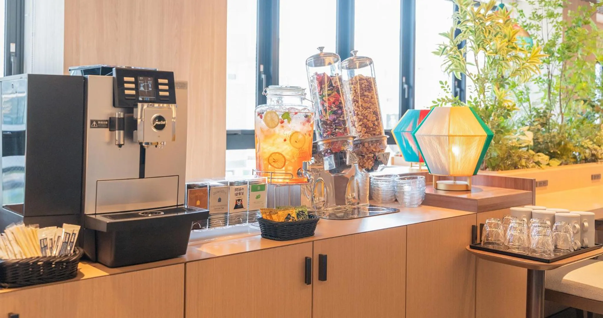 Lounge or bar in Grids Premium Hotel Kumamoto