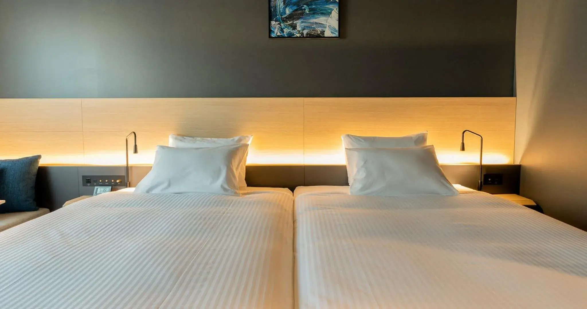 Twin Room - single occupancy in Grids Premium Hotel Kumamoto Twin Room - single occupancy in Grids Premium Hotel Kumamoto