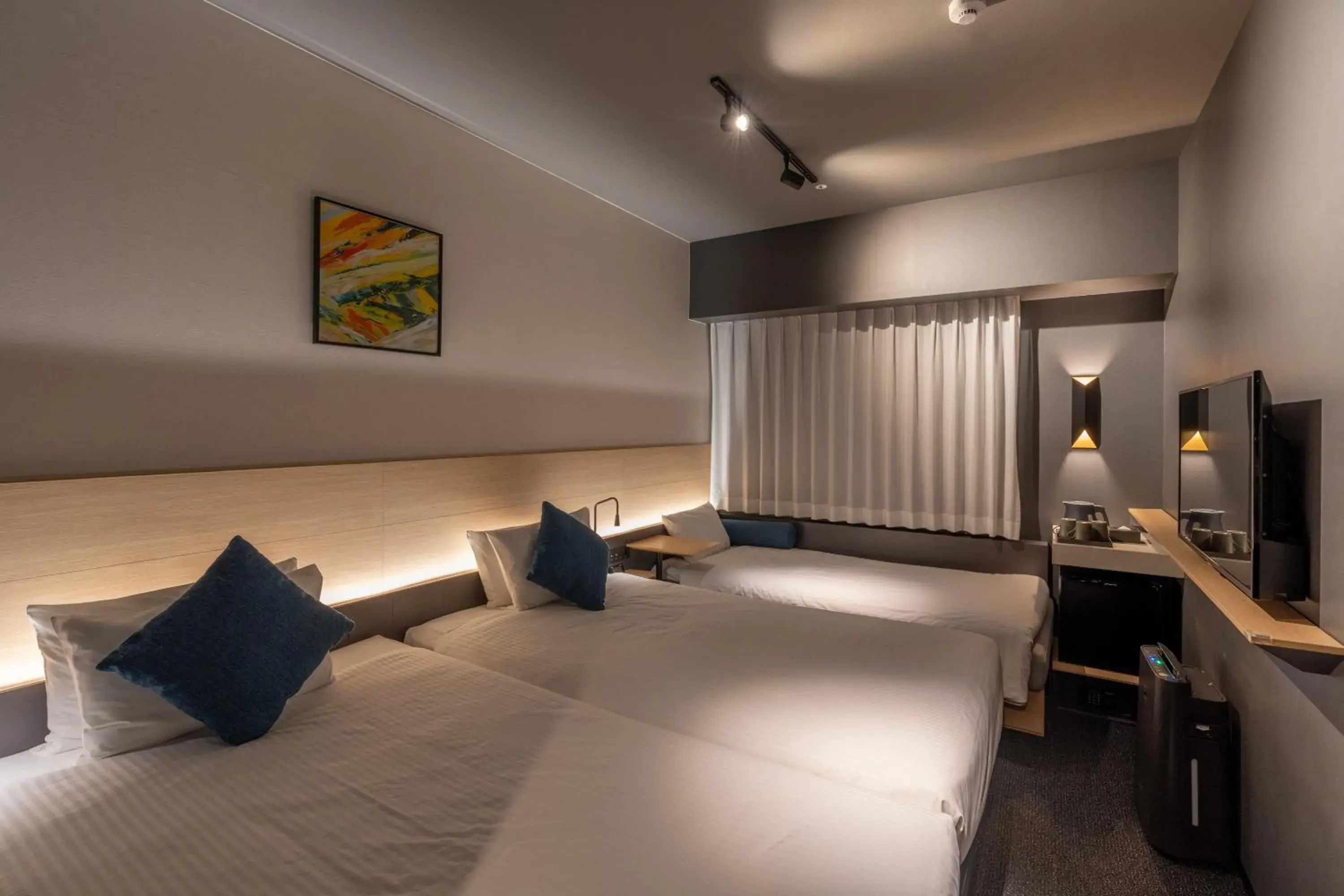 Triple Room - single occupancy in Grids Premium Hotel Kumamoto Triple Room - single occupancy in Grids Premium Hotel Kumamoto