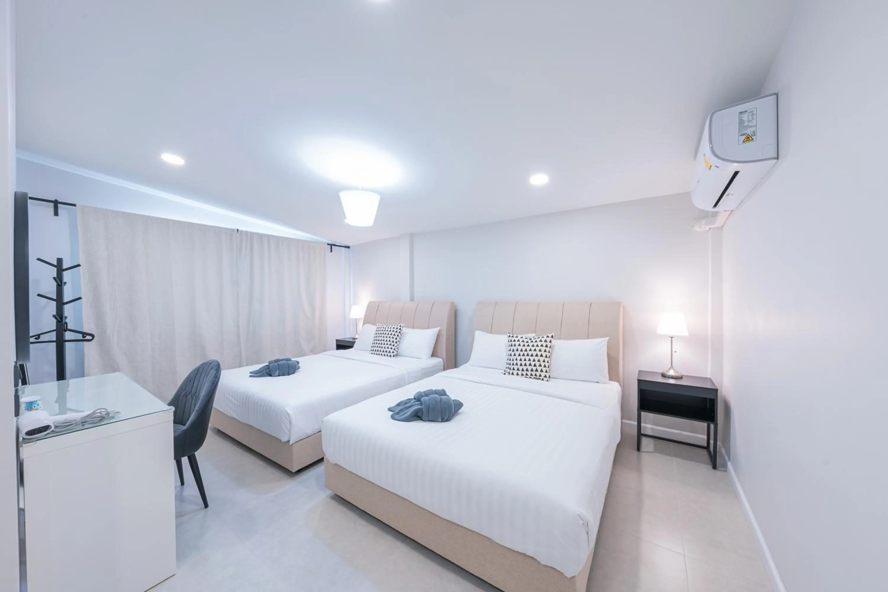 Bed in The 38 Pool Villas Pattaya