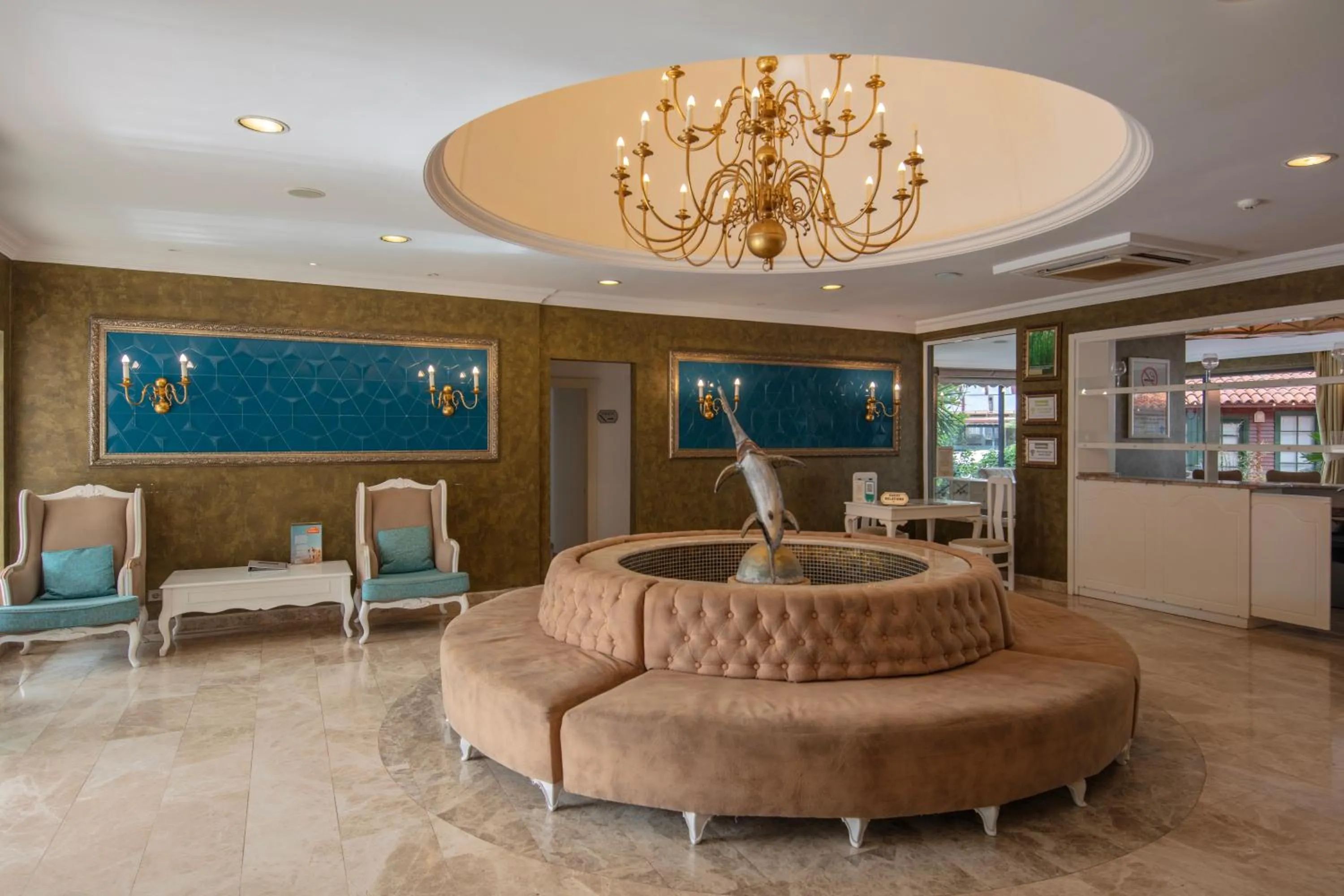 Lobby or reception in Ölüdeniz Turquoise Hotel - All Inclusive