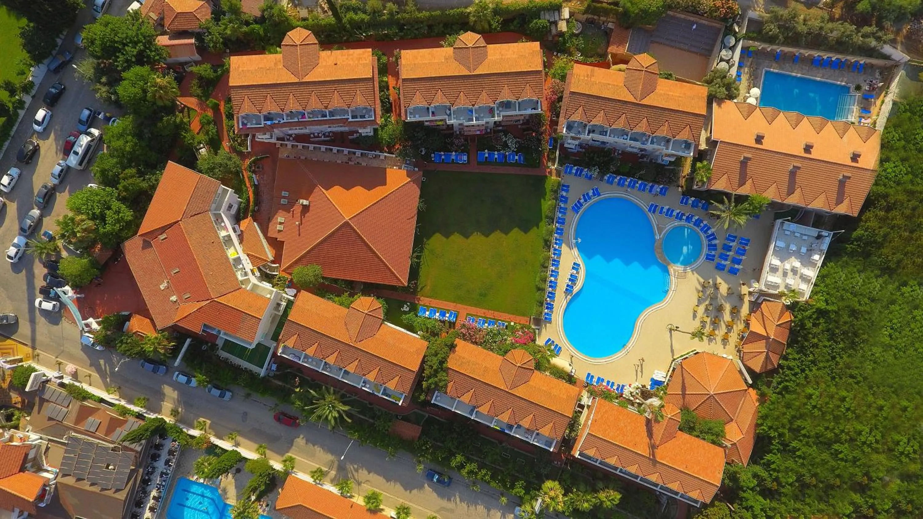 Bird's eye view in Ölüdeniz Turquoise Hotel - All Inclusive