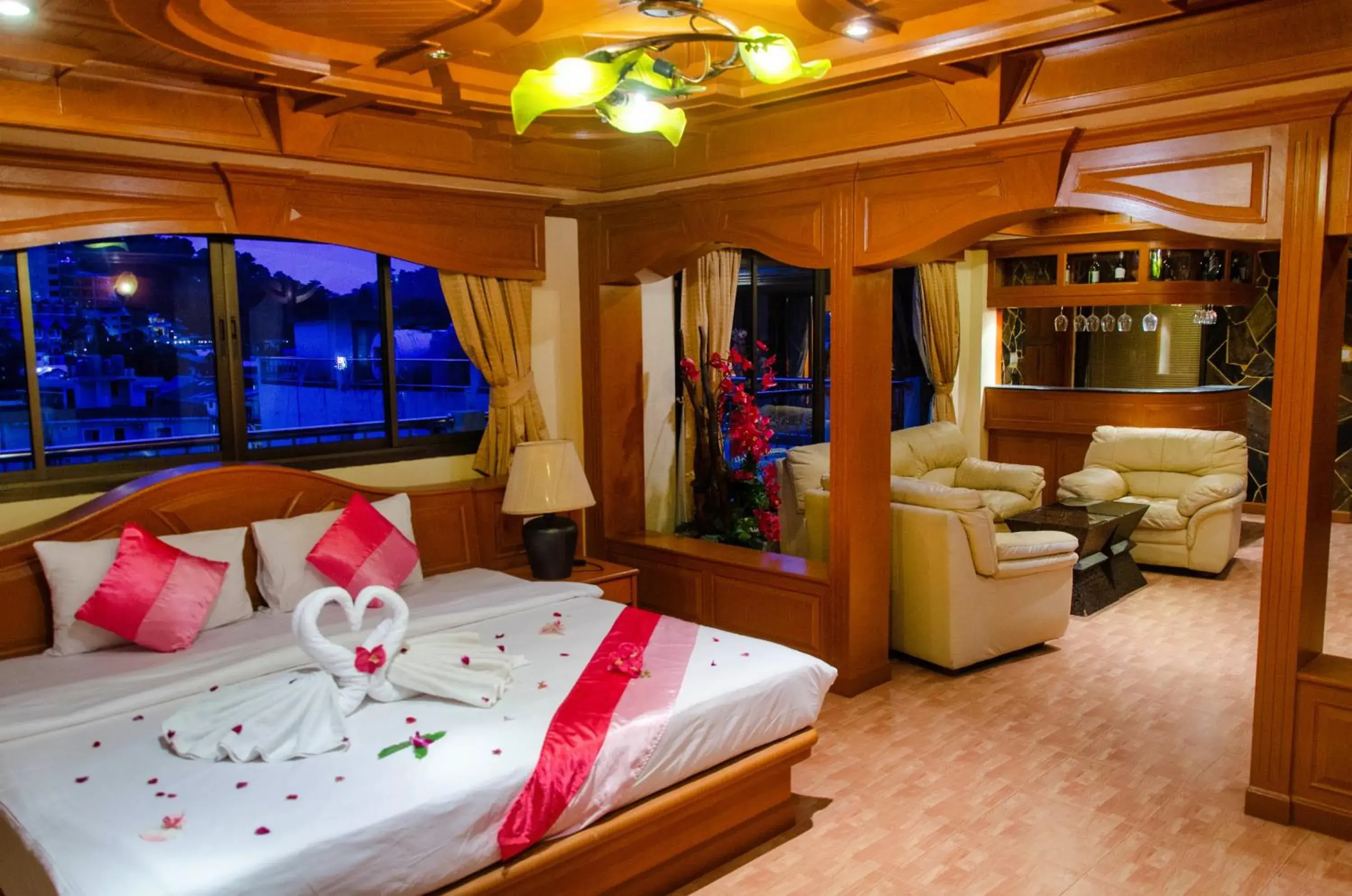 Bed in Diva Patong Hotel Bed in Diva Patong Hotel