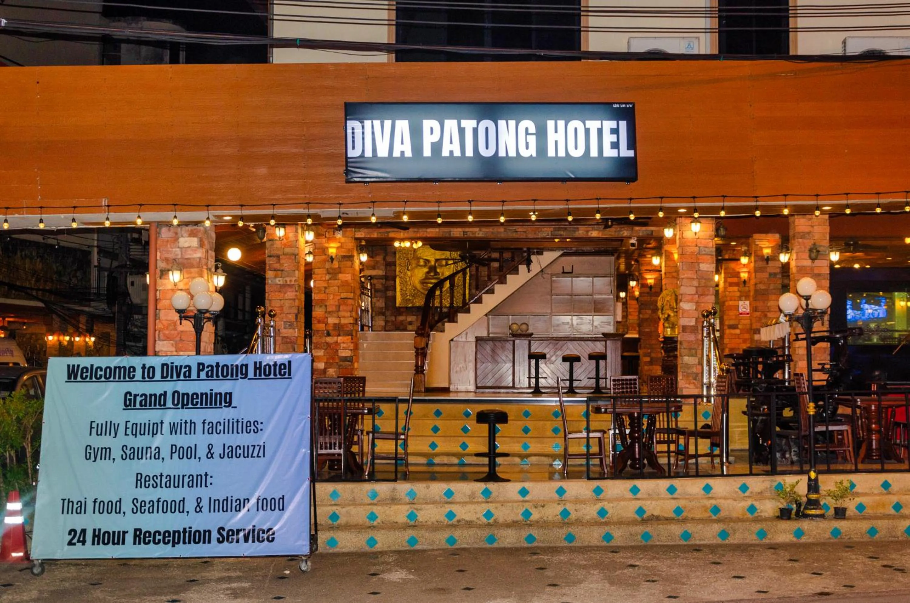 Property building in Diva Patong Hotel