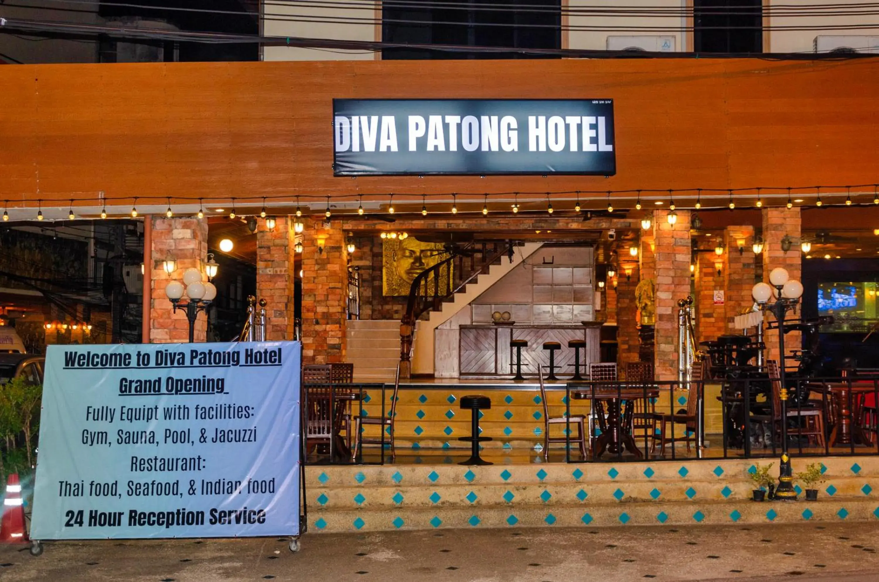 Property building in Diva Patong Hotel Property building in Diva Patong Hotel