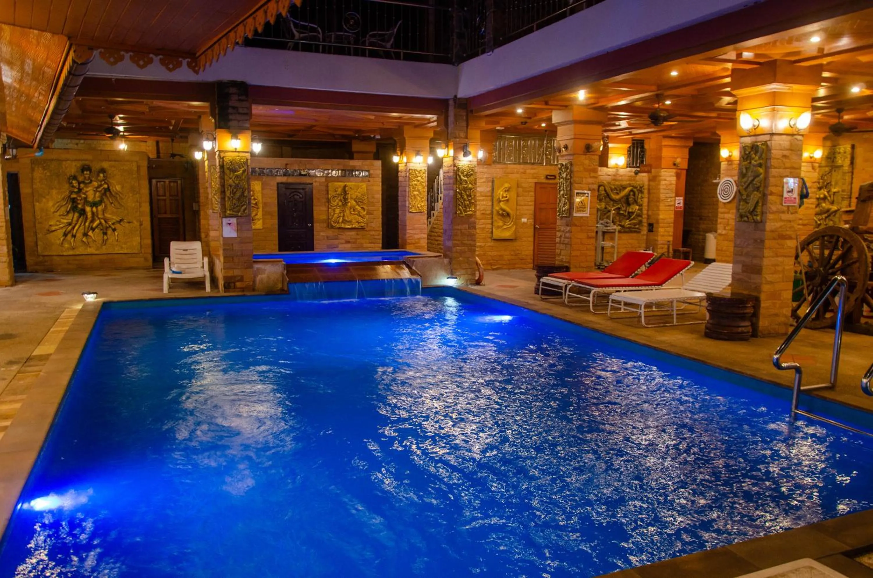 Pool view in Diva Patong Hotel