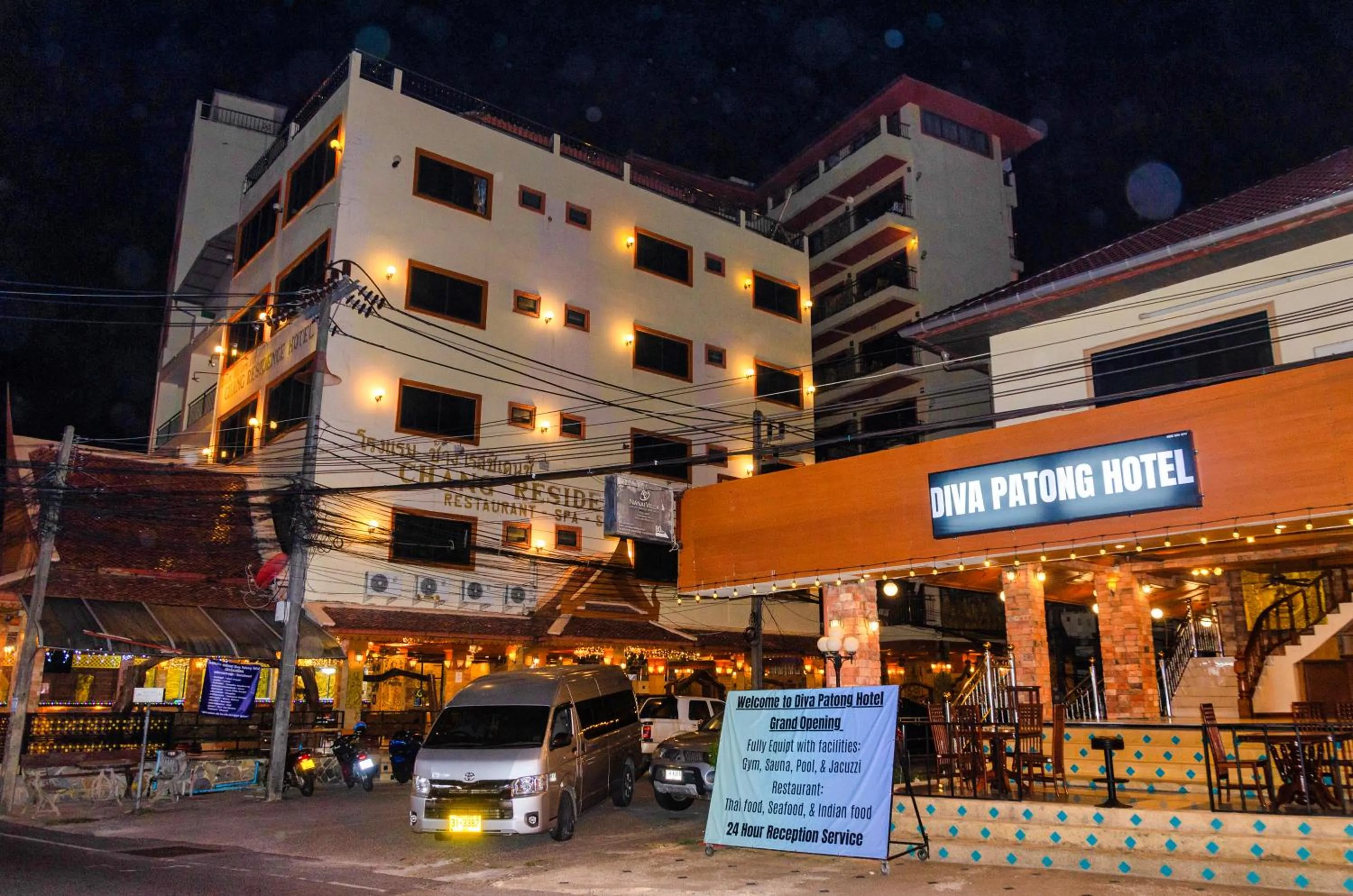 Property building in Diva Patong Hotel