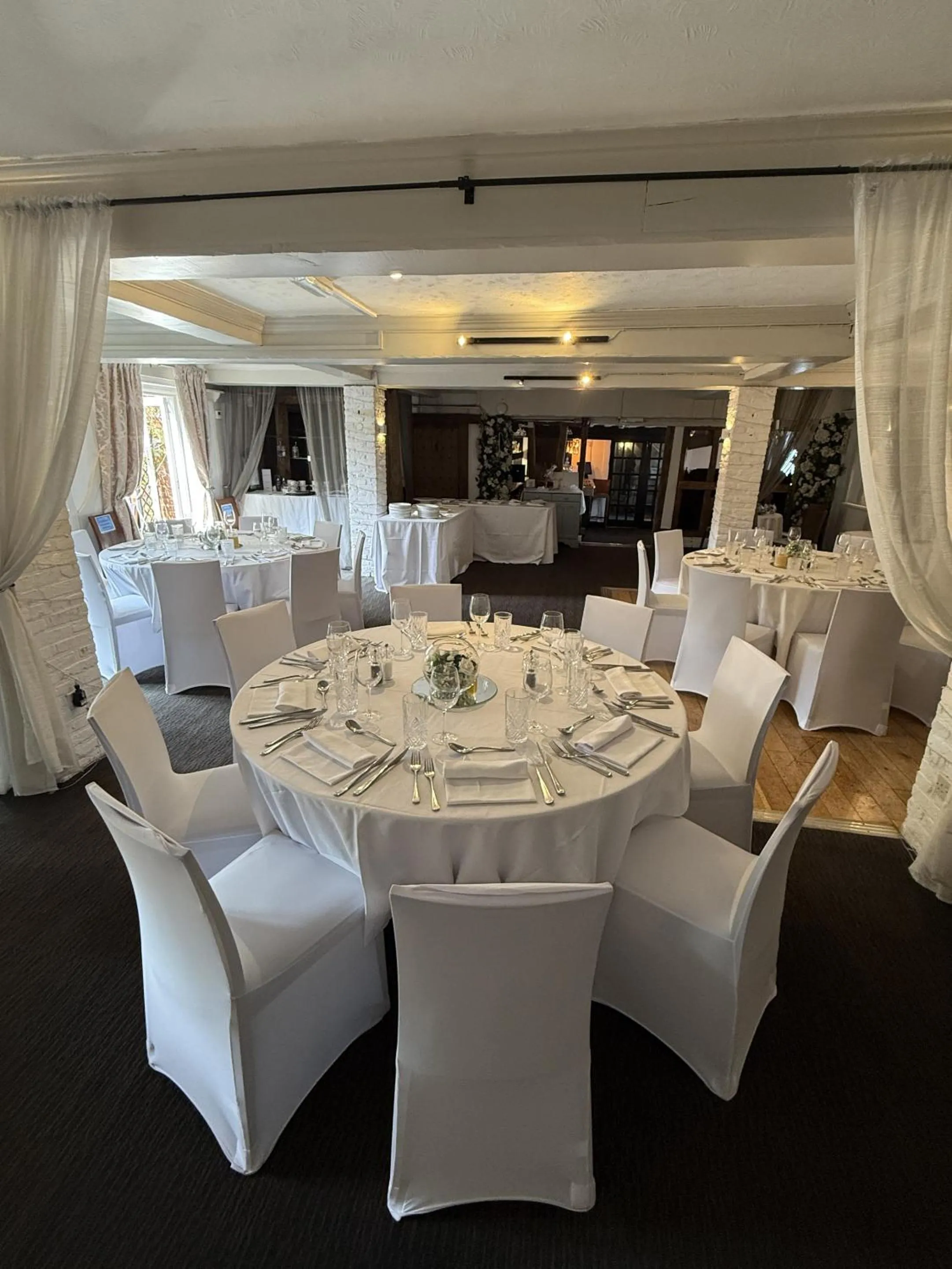 Dining area in The Blue Anchor