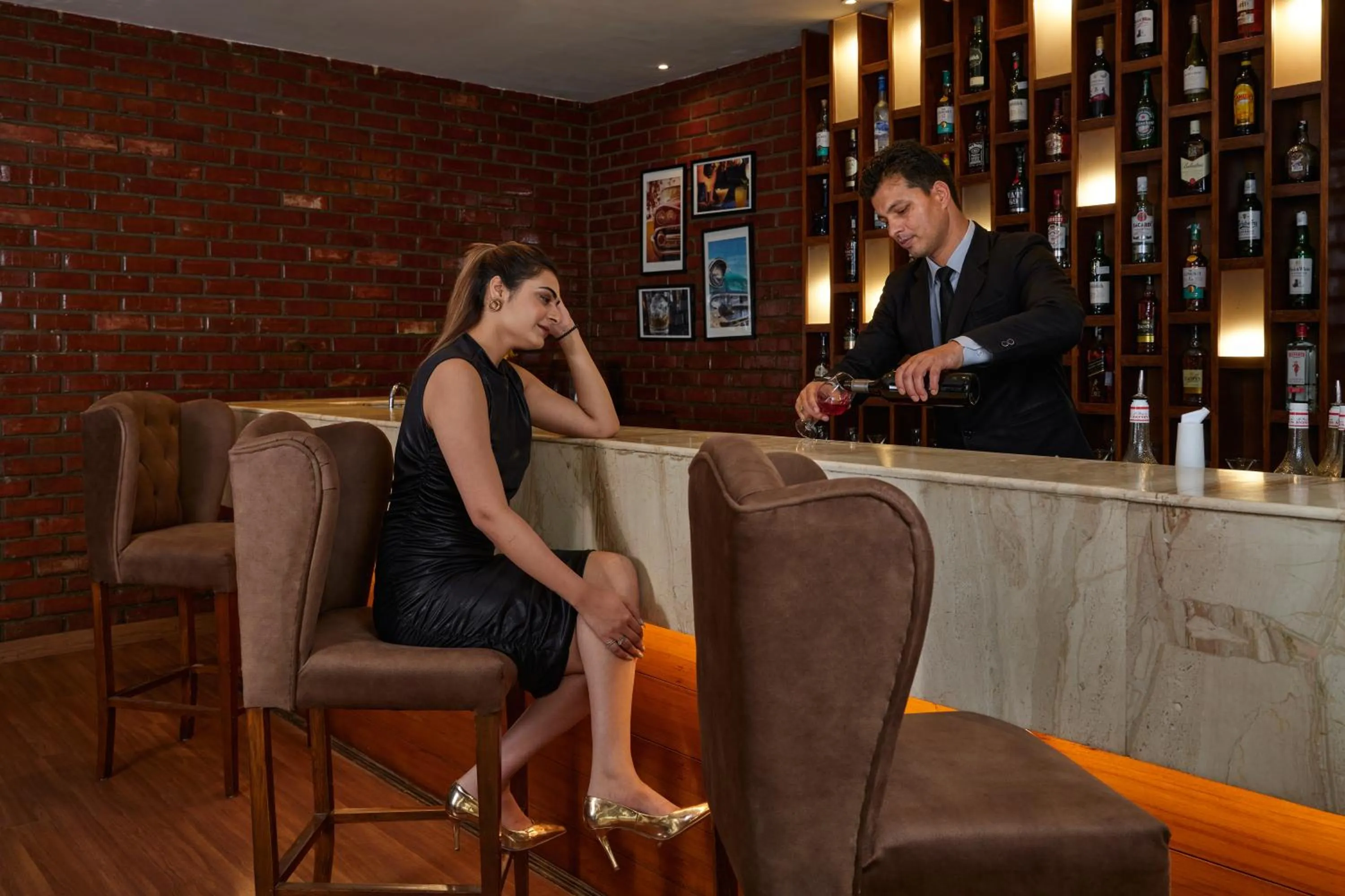 Lounge or bar in Best Western Country Woods Ambala