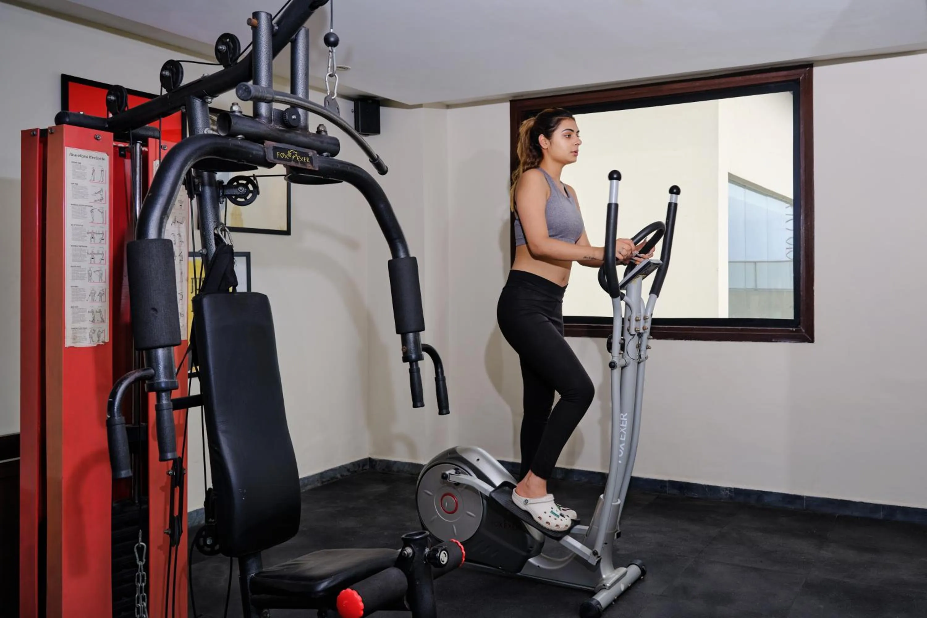 Fitness centre/facilities in Best Western Country Woods Ambala