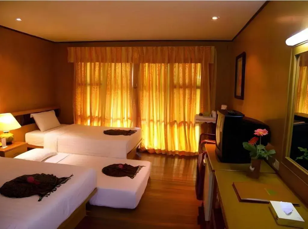 Bed in Phi Phi Banyan Villa Bed in Phi Phi Banyan Villa