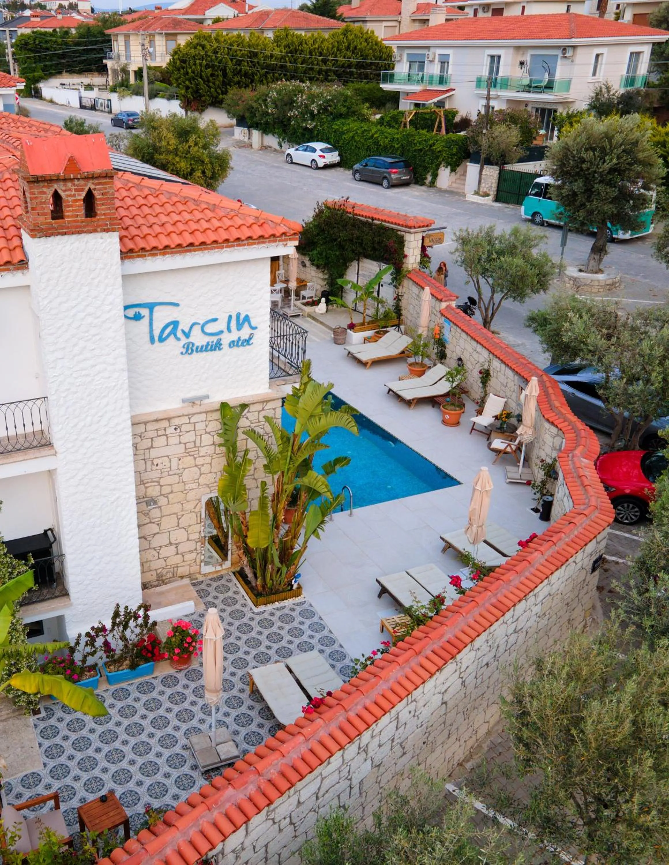 Bird's eye view in Tarcin Alacati Hotel