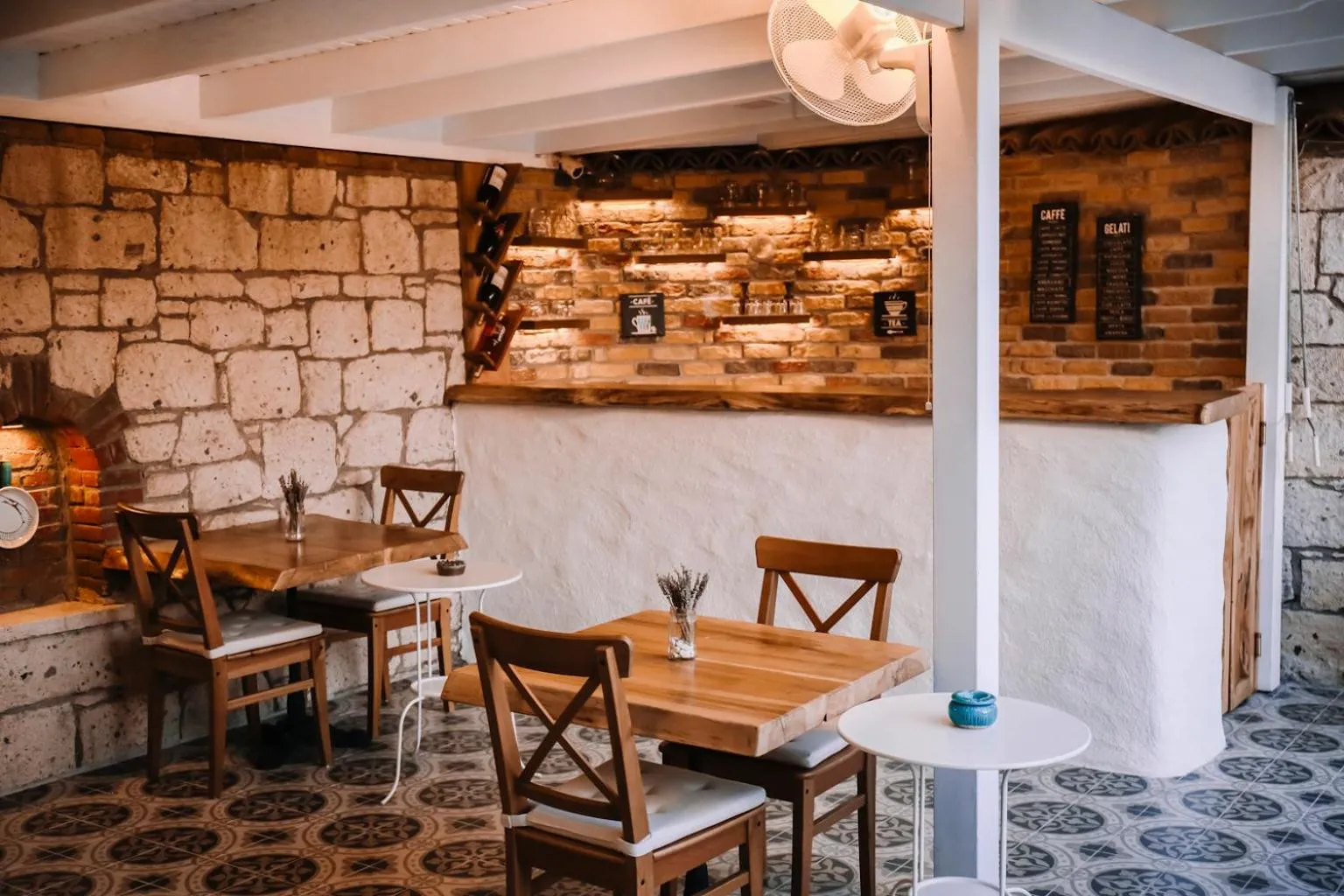 Dining area in Tarcin Alacati Hotel