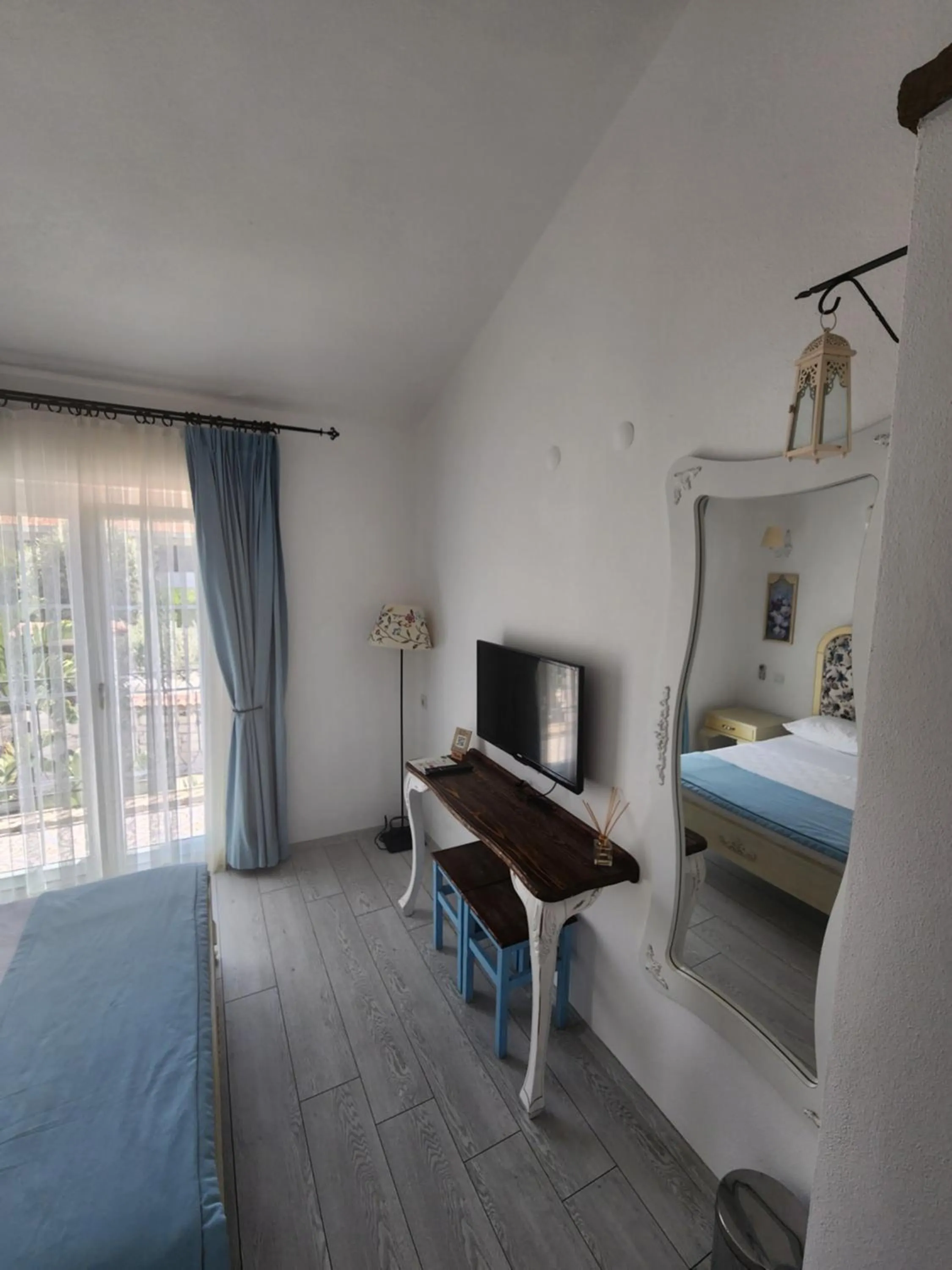 Bed in Tarcin Alacati Hotel