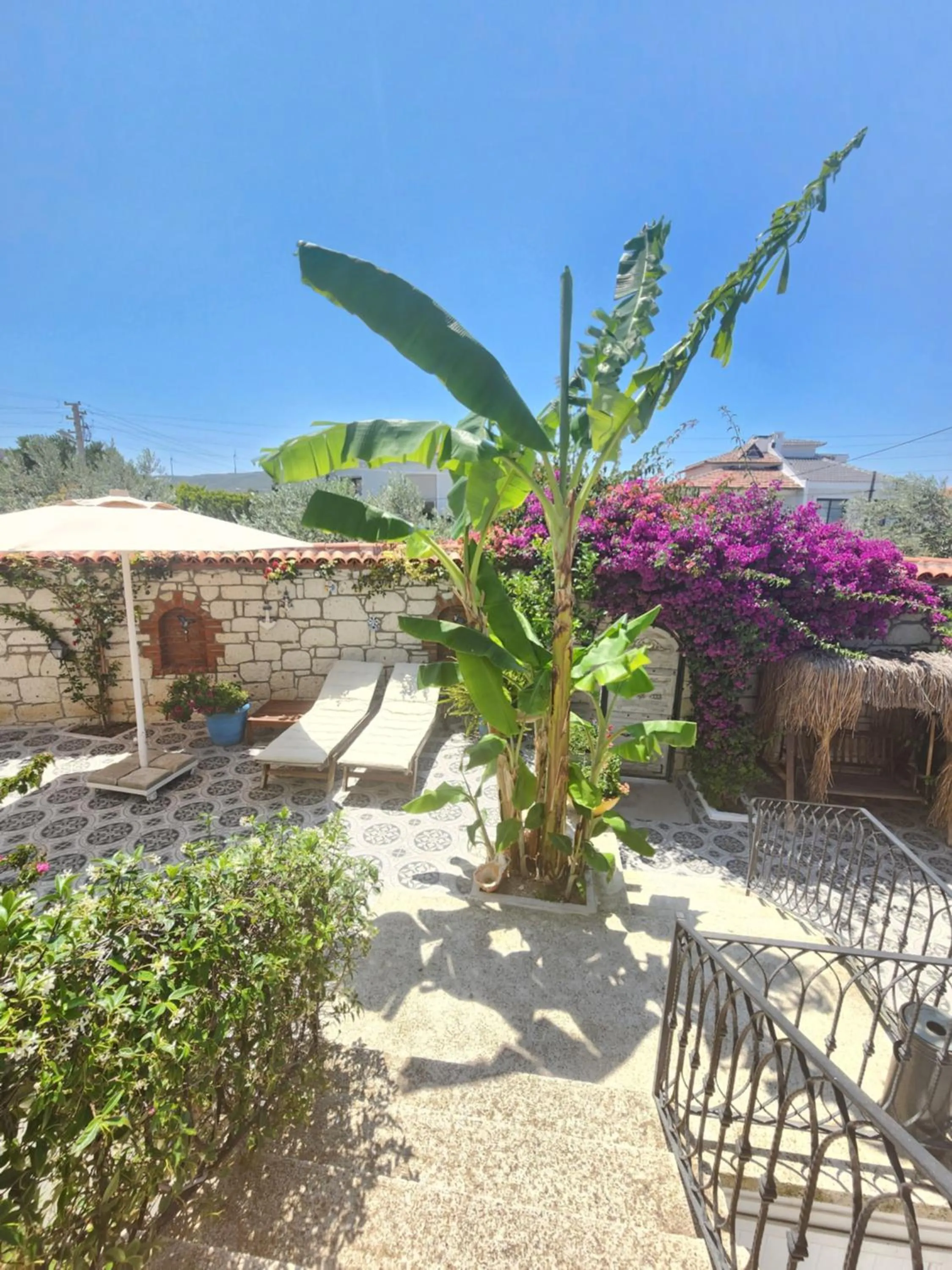 Garden view in Tarcin Alacati Hotel