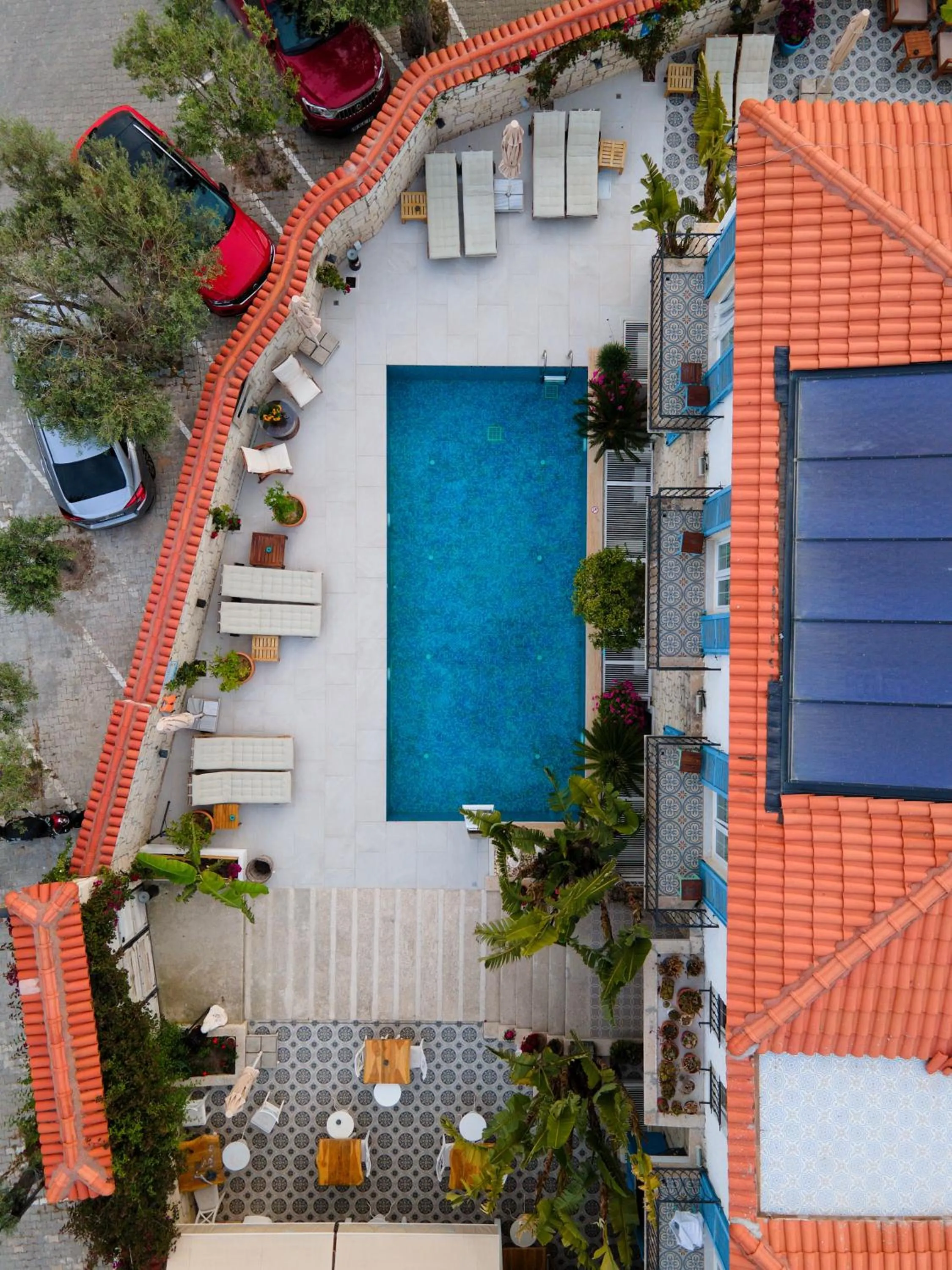 Bird's eye view in Tarcin Alacati Hotel