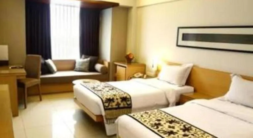 Bed in Mitra Bandung Hotel