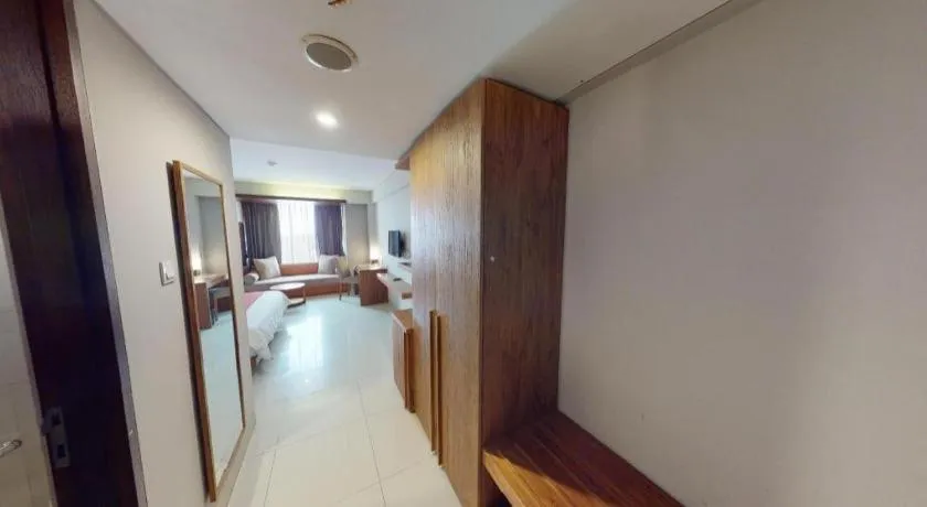 Bed in Mitra Bandung Hotel