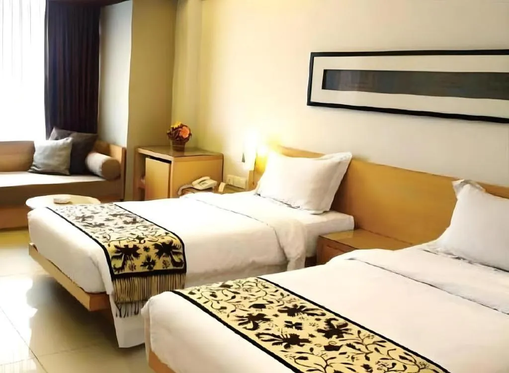 Bed in Mitra Bandung Hotel