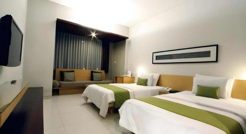 Bed in Mitra Bandung Hotel