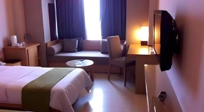 Bed in Mitra Bandung Hotel