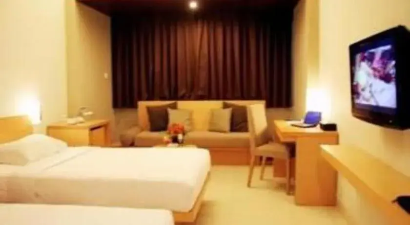 Bed in Mitra Bandung Hotel Bed in Mitra Bandung Hotel