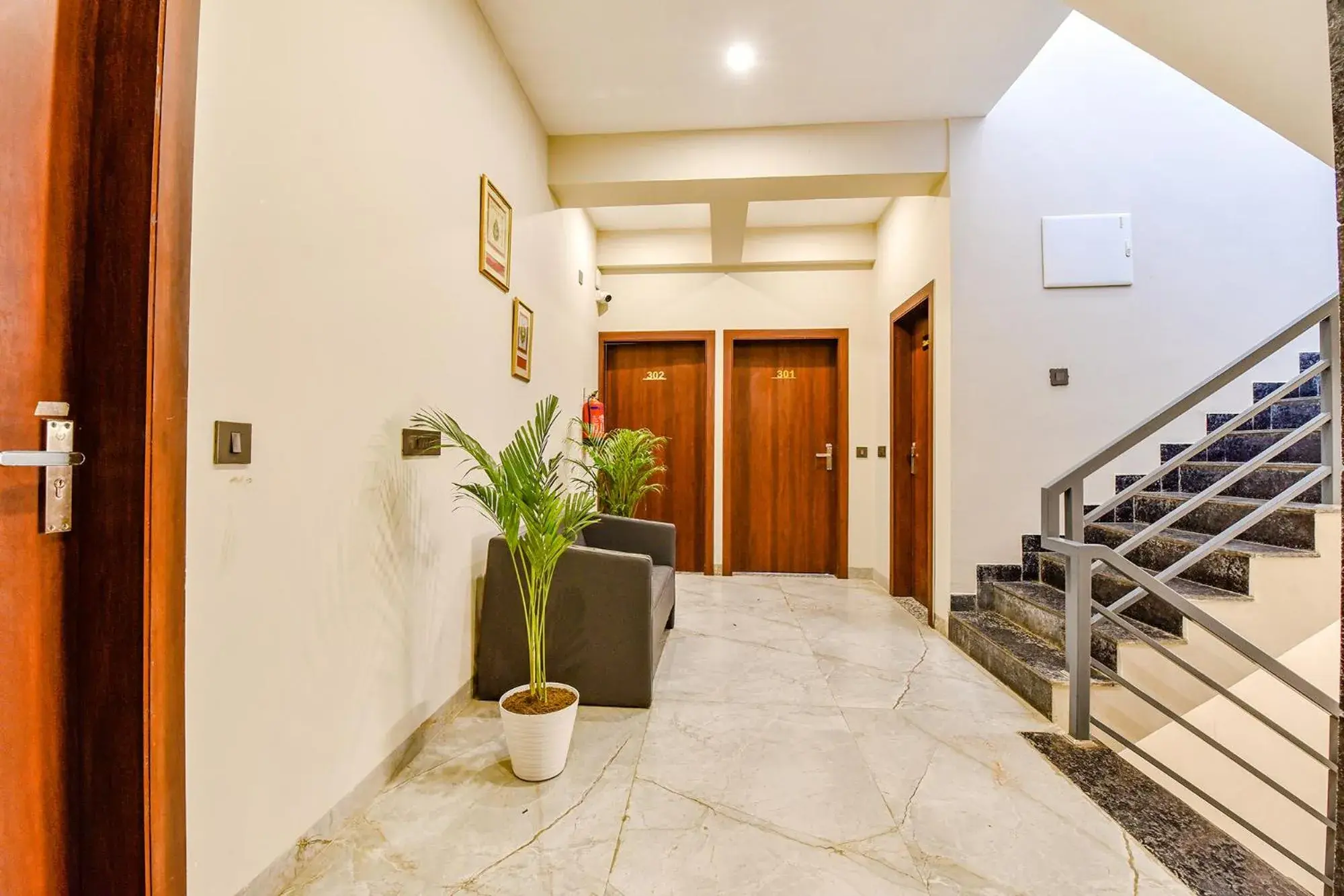 Lobby or reception in FabHotel Pravaasam Residency Lobby or reception in FabHotel Pravaasam Residency