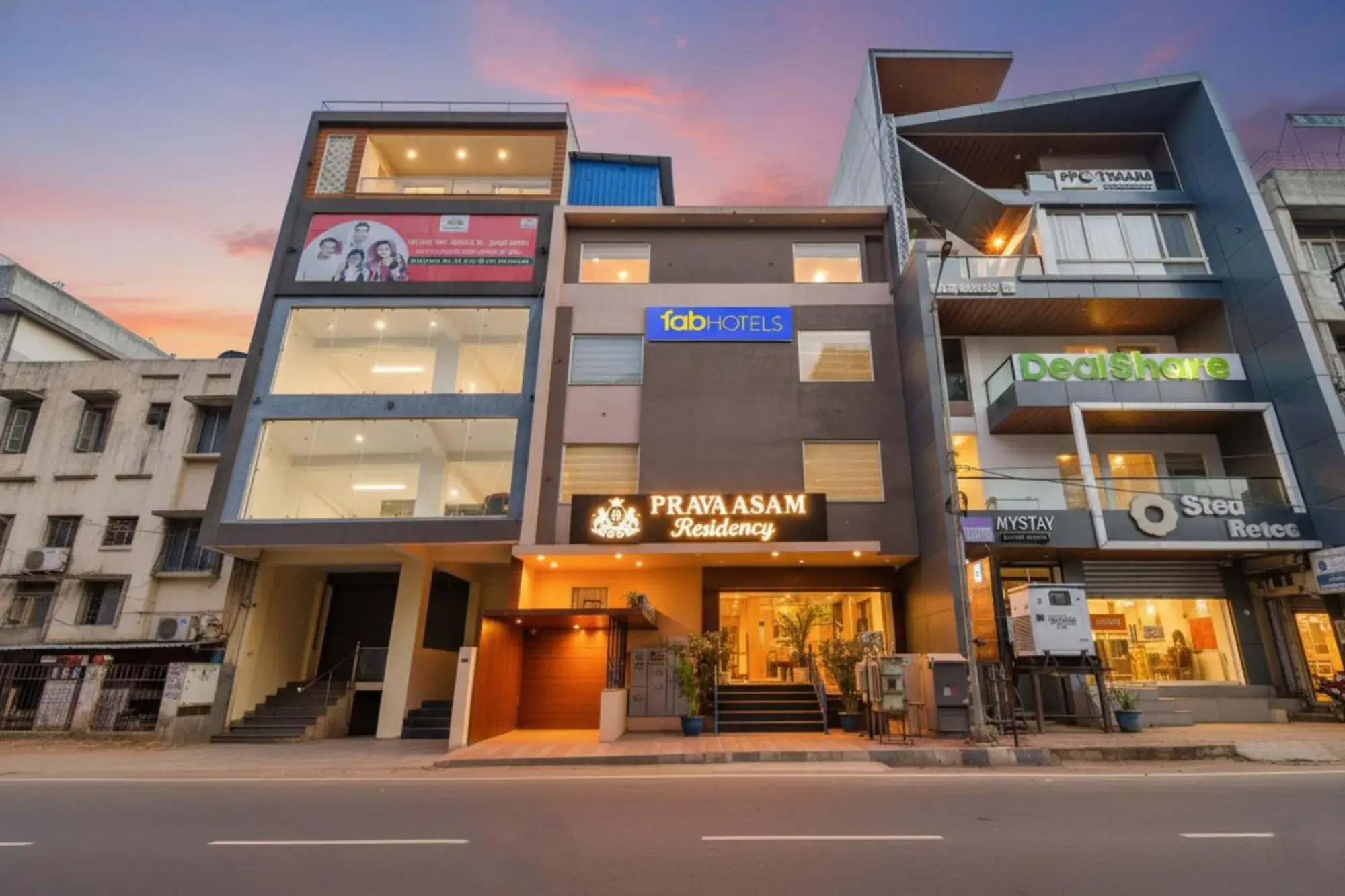 Facade/entrance in FabHotel Pravaasam Residency Facade/entrance in FabHotel Pravaasam Residency