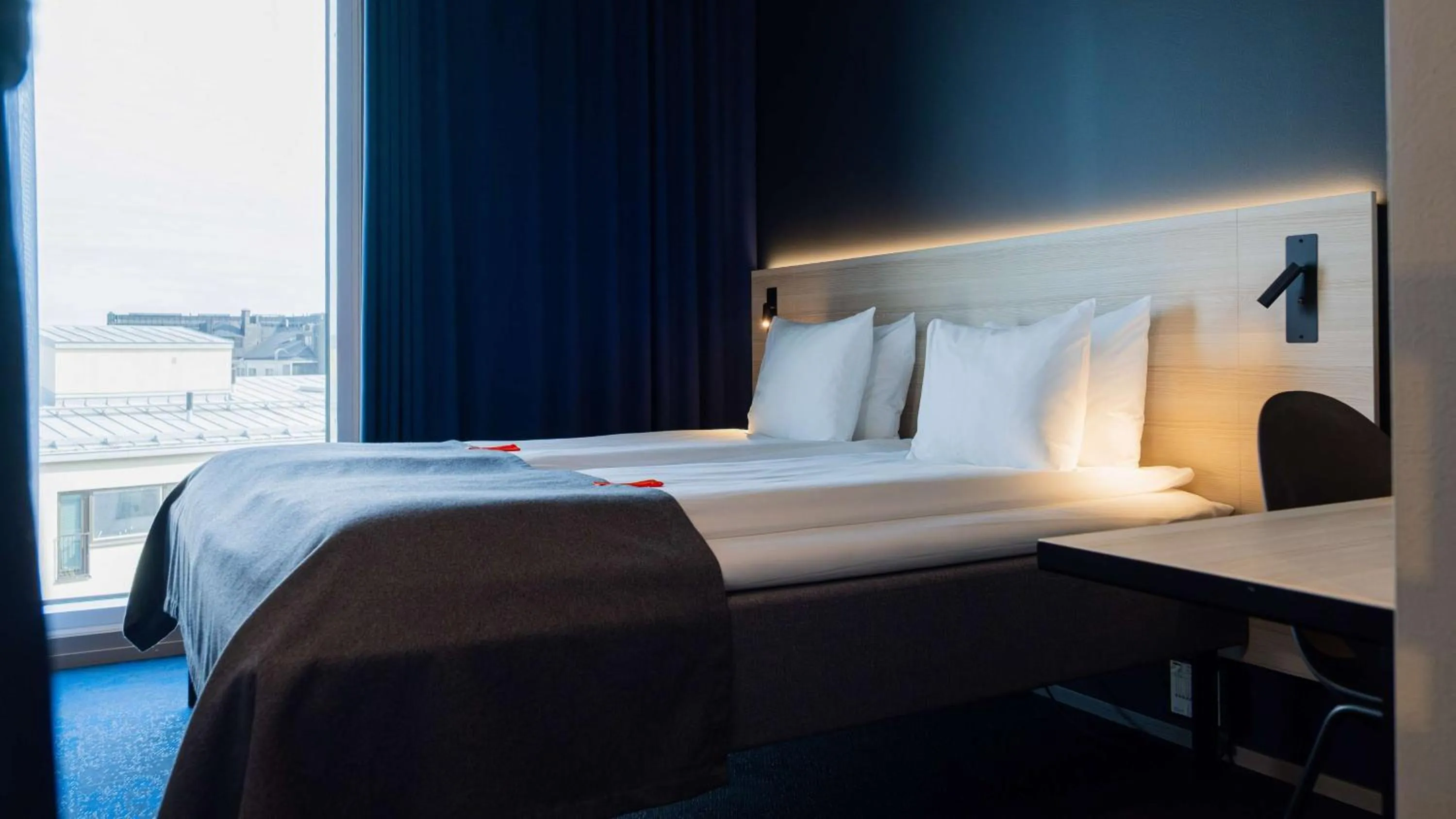 Bed in Citybox Helsinki