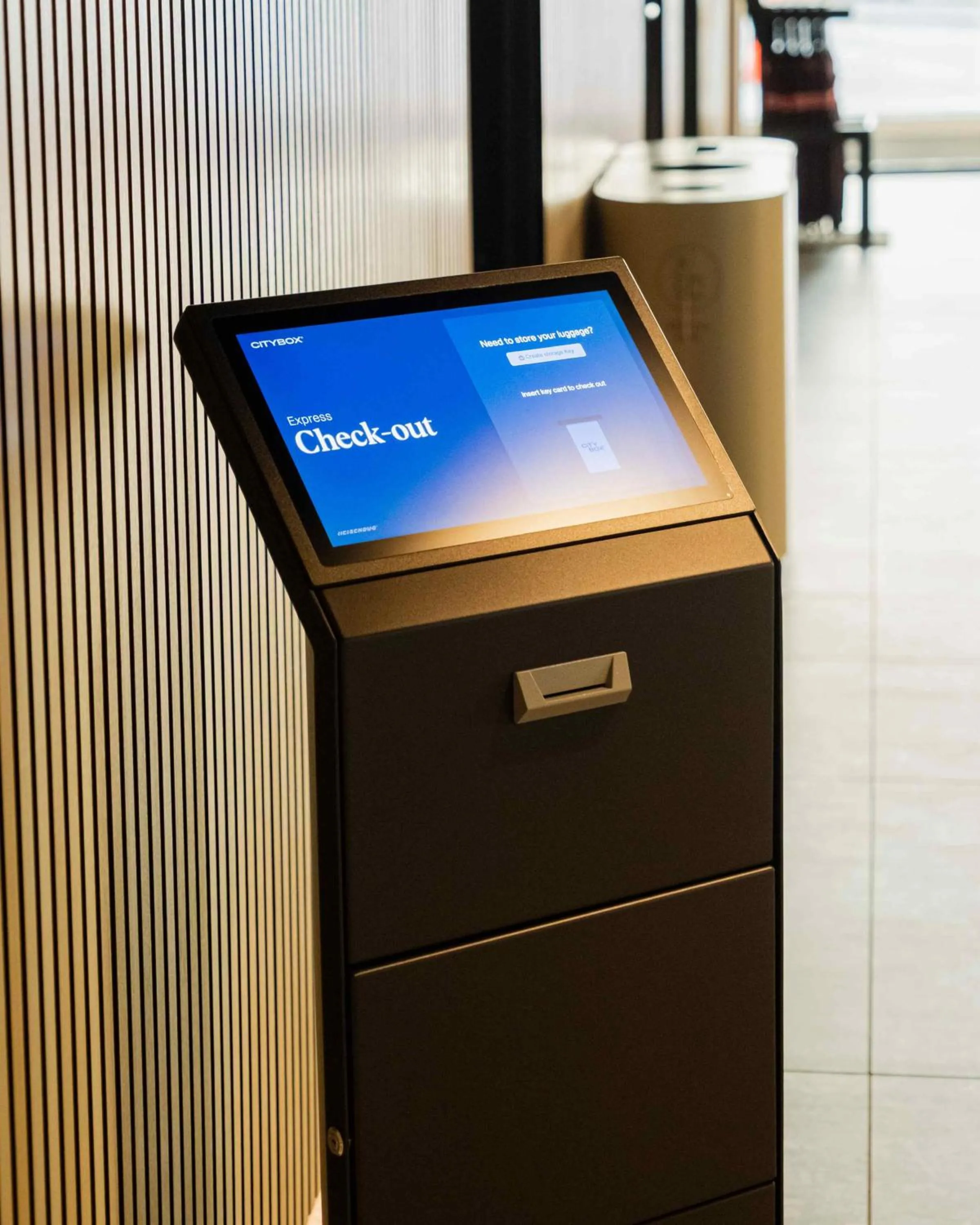 Lobby or reception in Citybox Helsinki