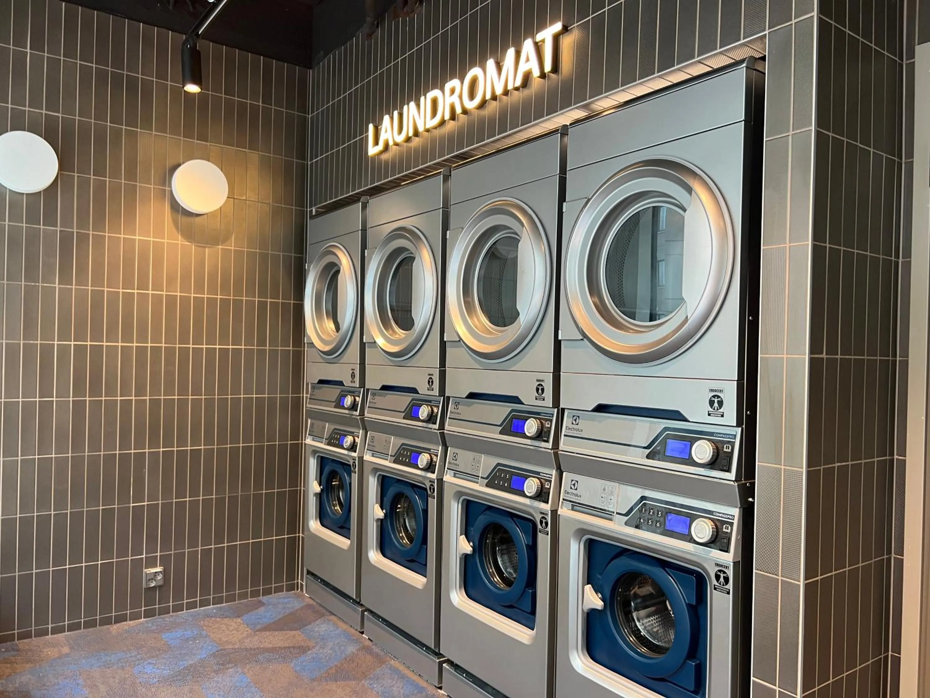 laundry in Citybox Helsinki