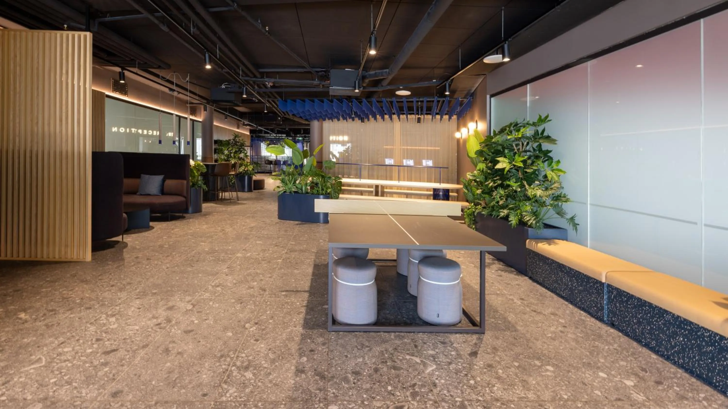 Table tennis in Citybox Helsinki